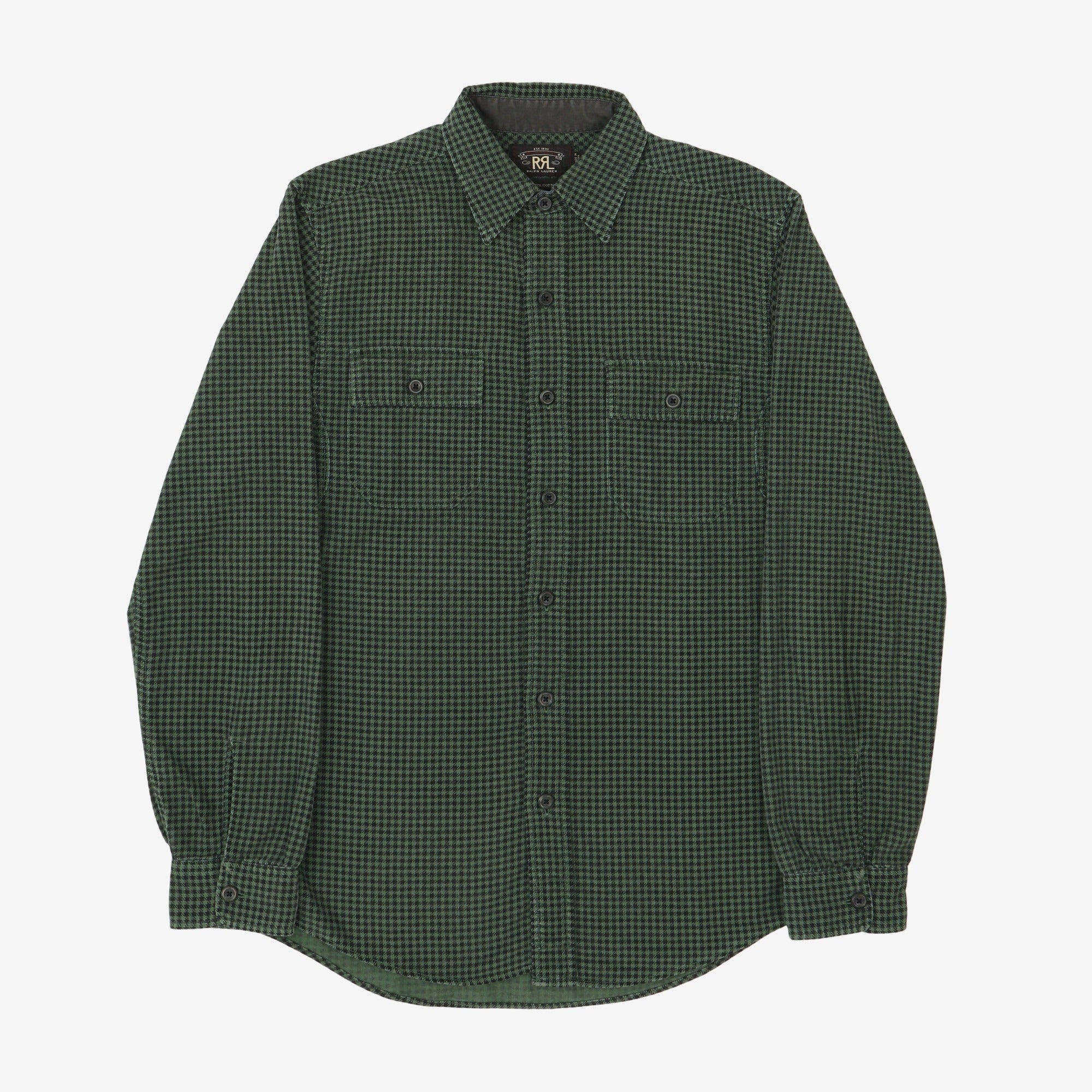 Houndstooth Check Work Shirt