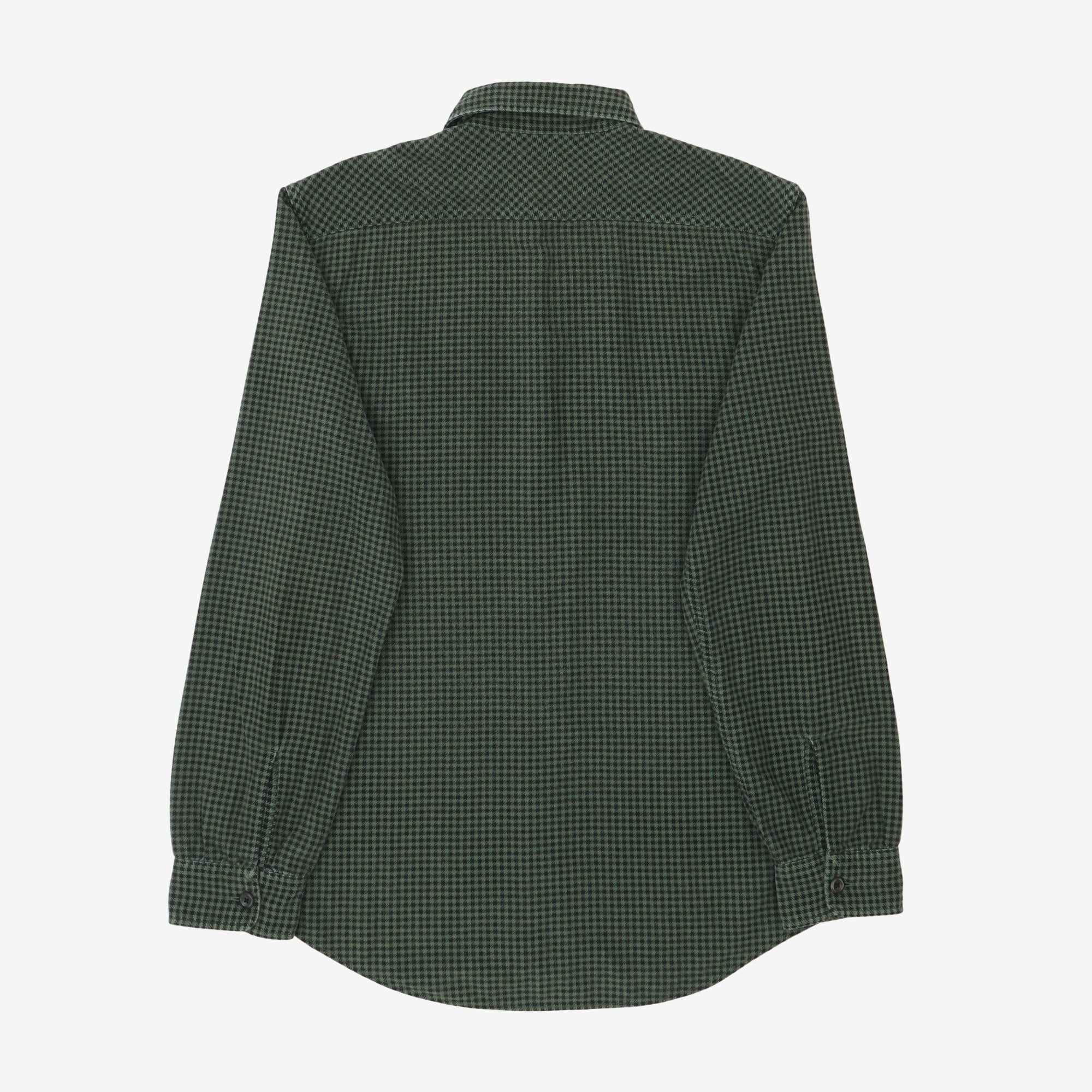 Houndstooth Check Work Shirt