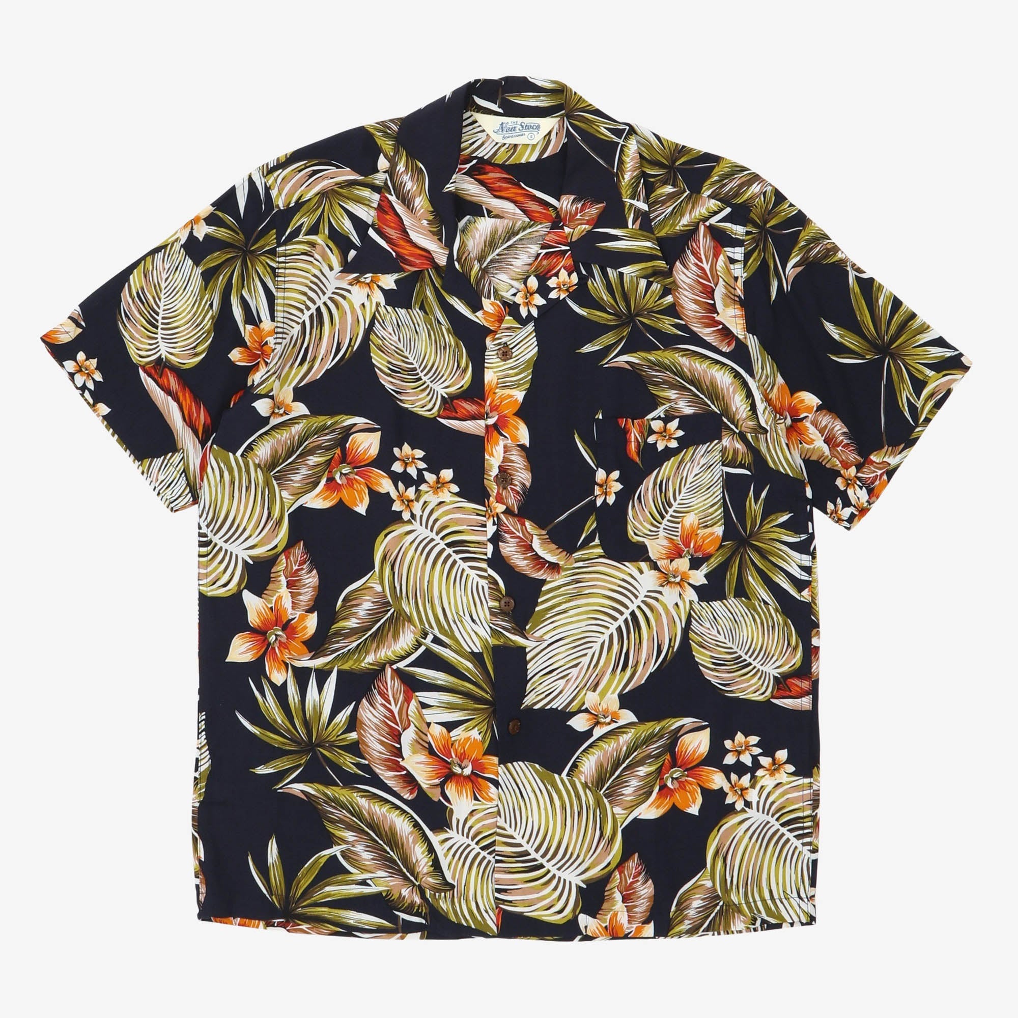 Floral Camp Collar Shirt