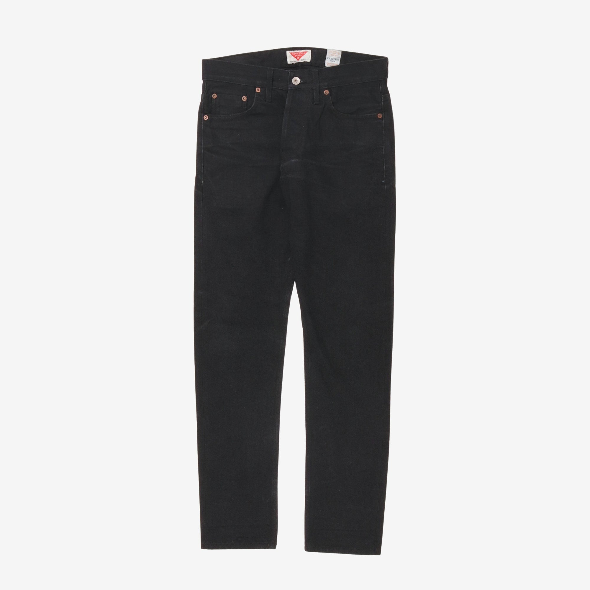 Slim Tapered Twill Denim
