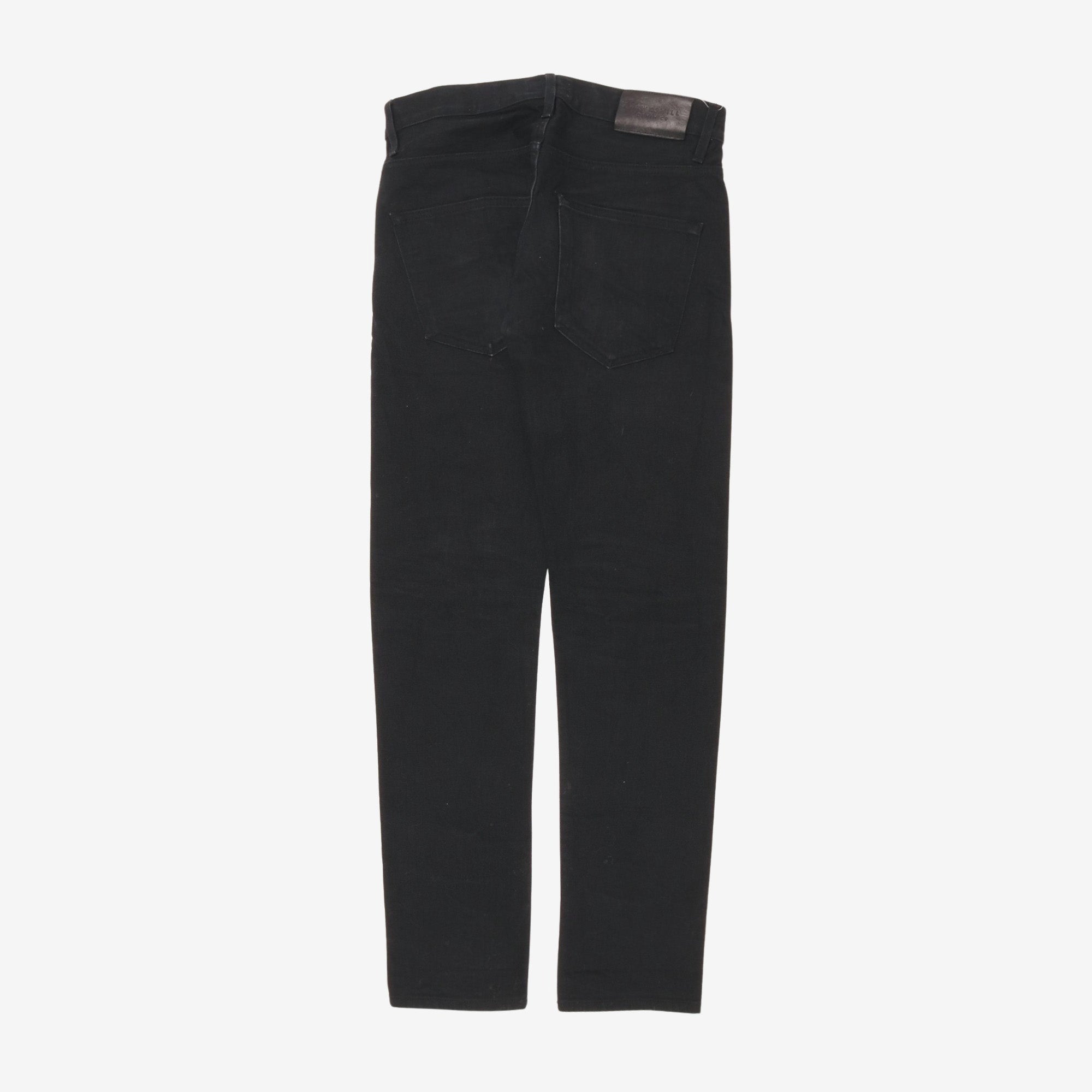 Slim Tapered Twill Denim