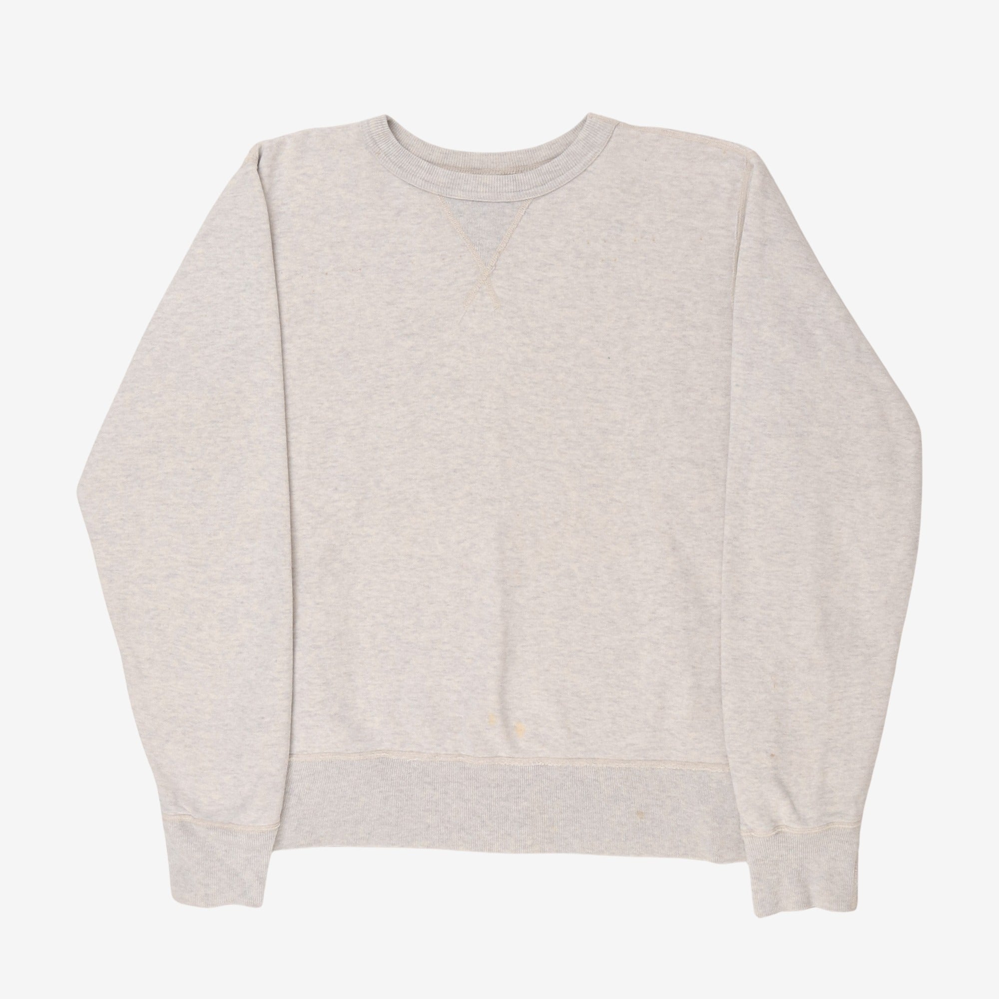 Single-V Needle Sweatshirt