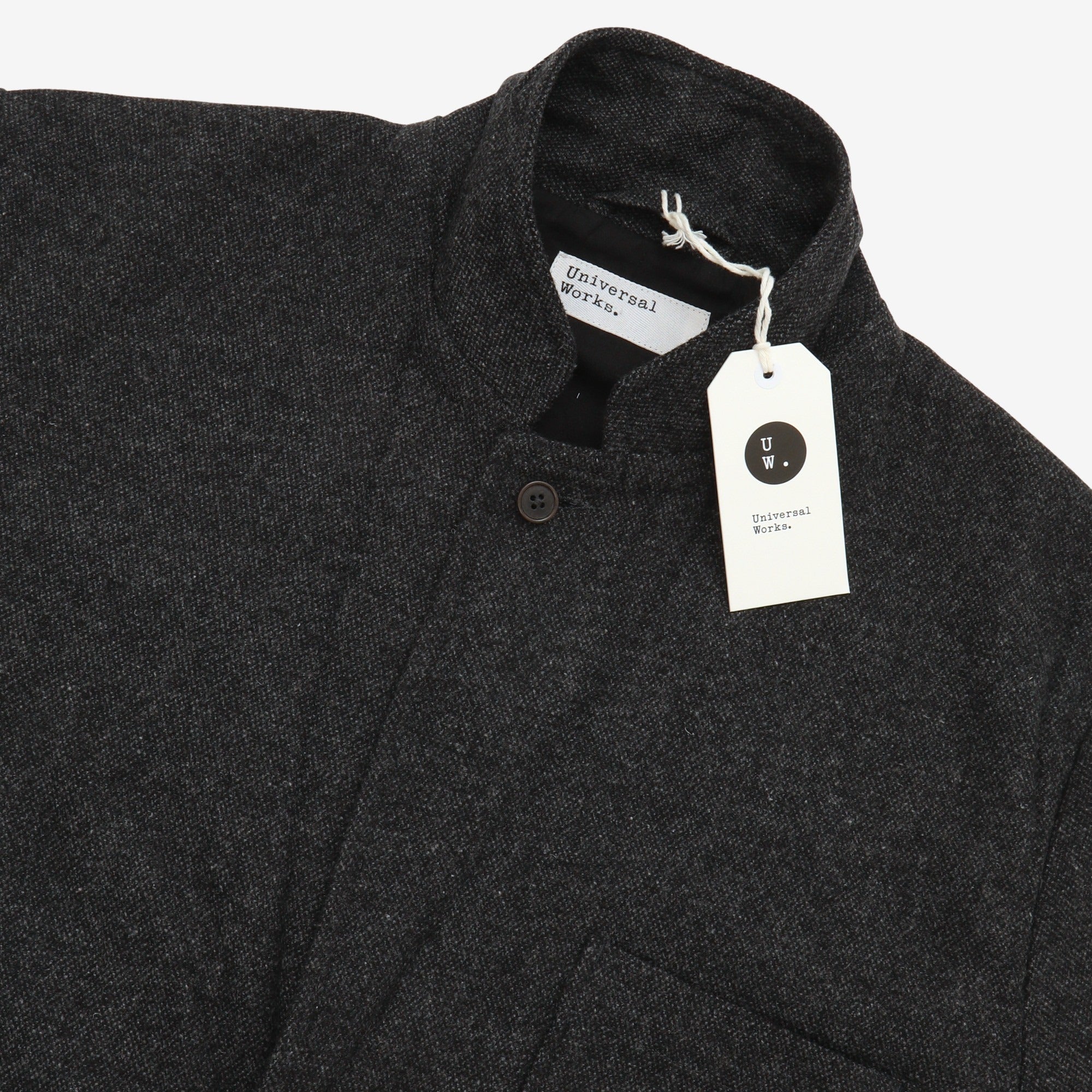 Upcycled Wool Two Button Jacket