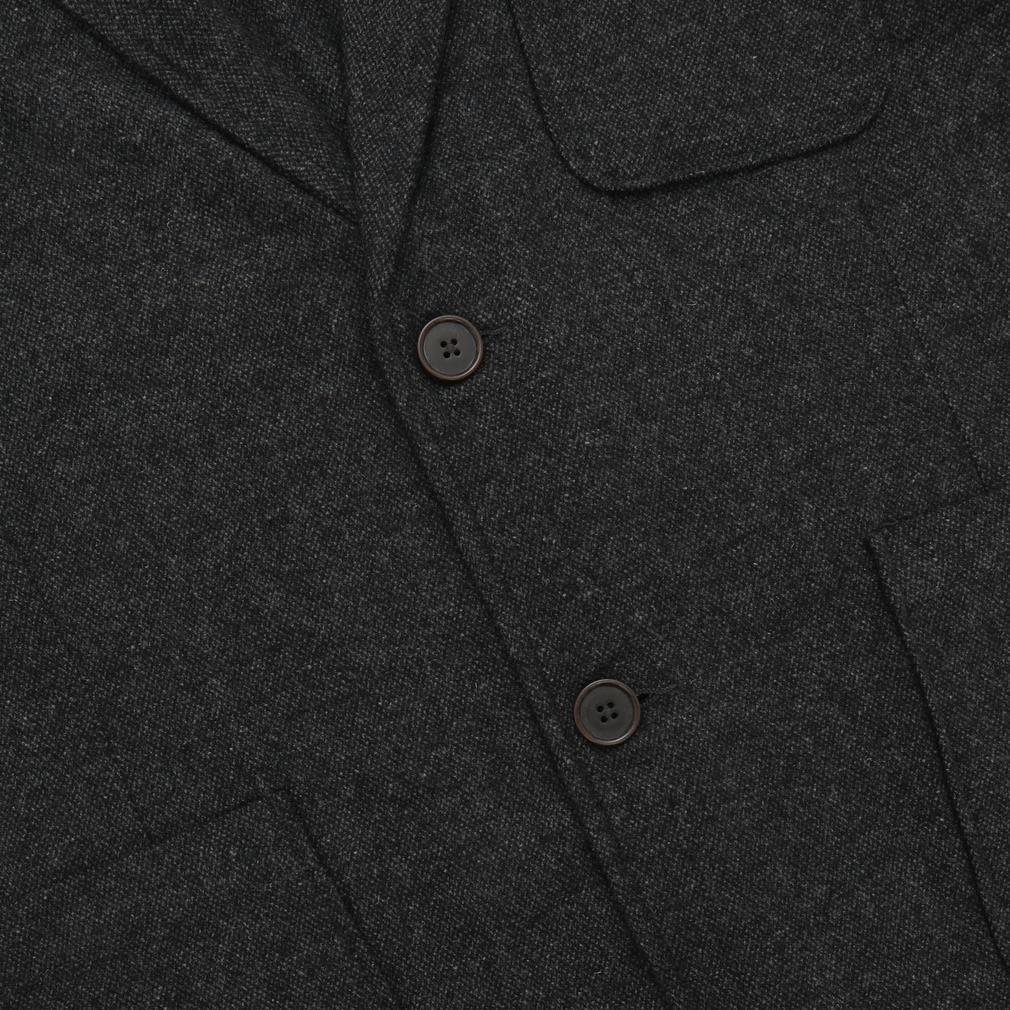 Upcycled Wool Two Button Jacket