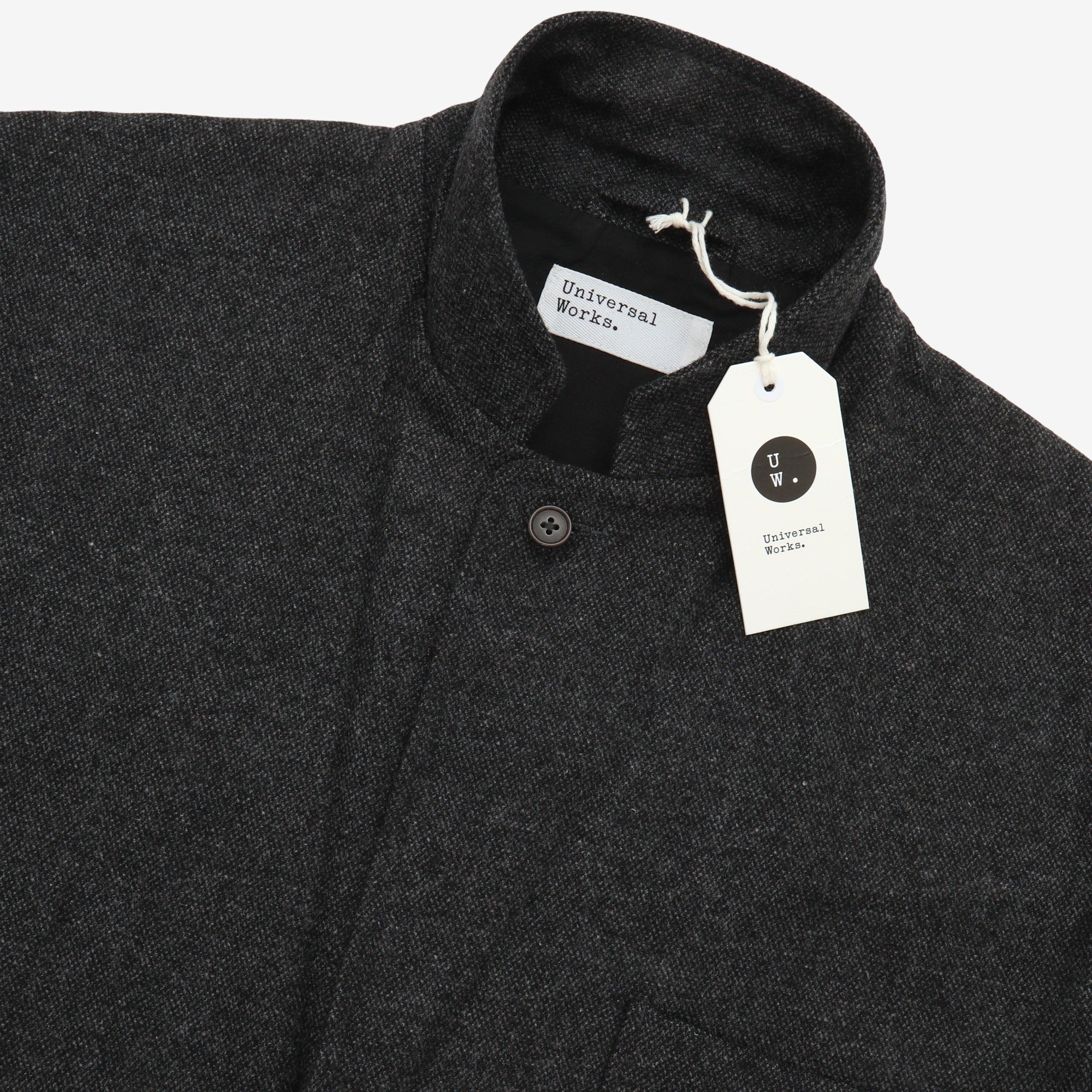 Upcycled Wool Two Button Jacket