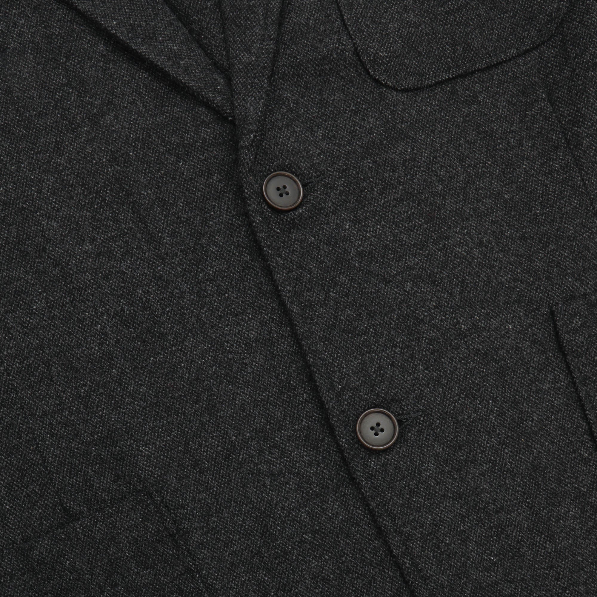 Upcycled Wool Two Button Jacket