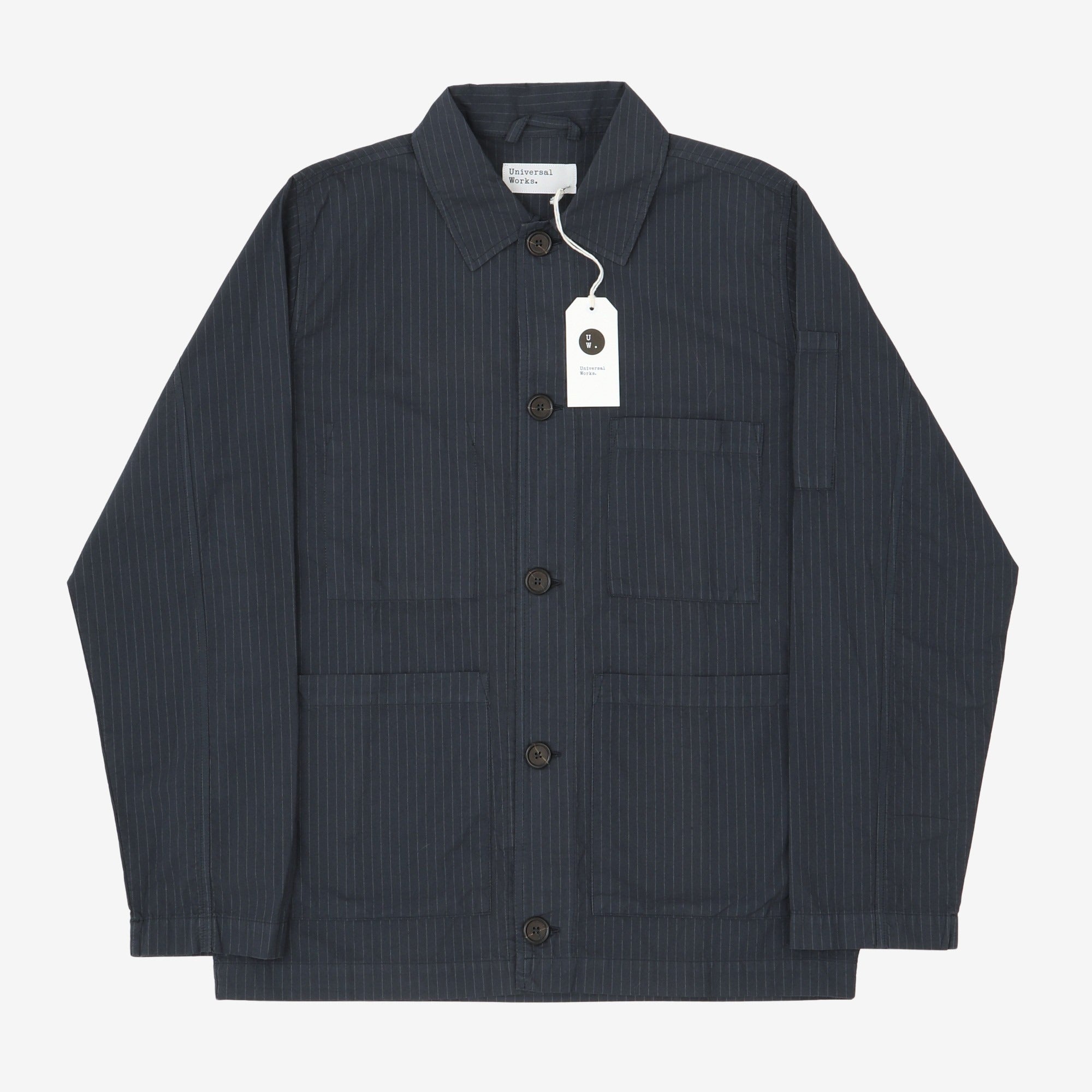 Nearly Pinstripe Coverall Jacket