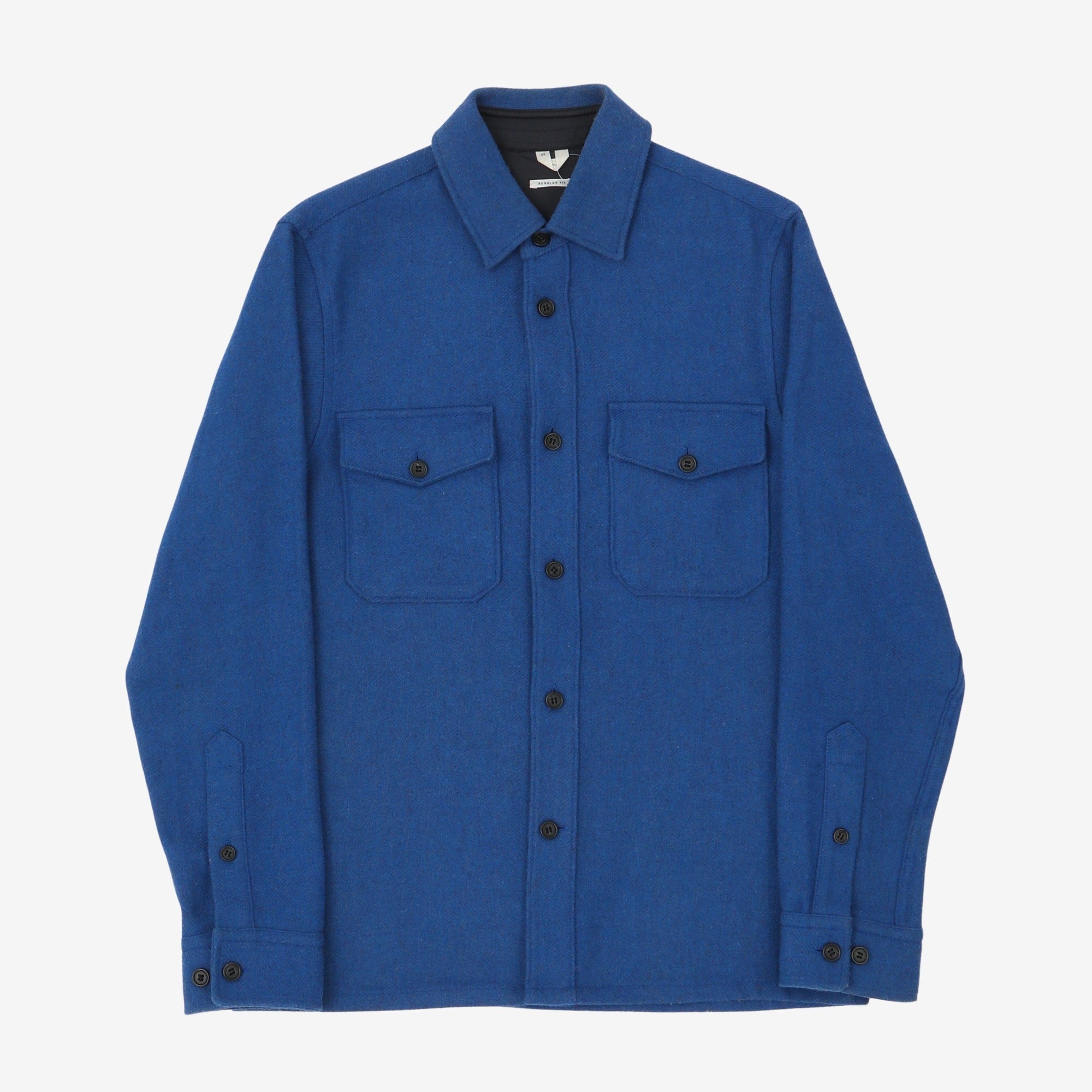 Double Wool Blend Shirt