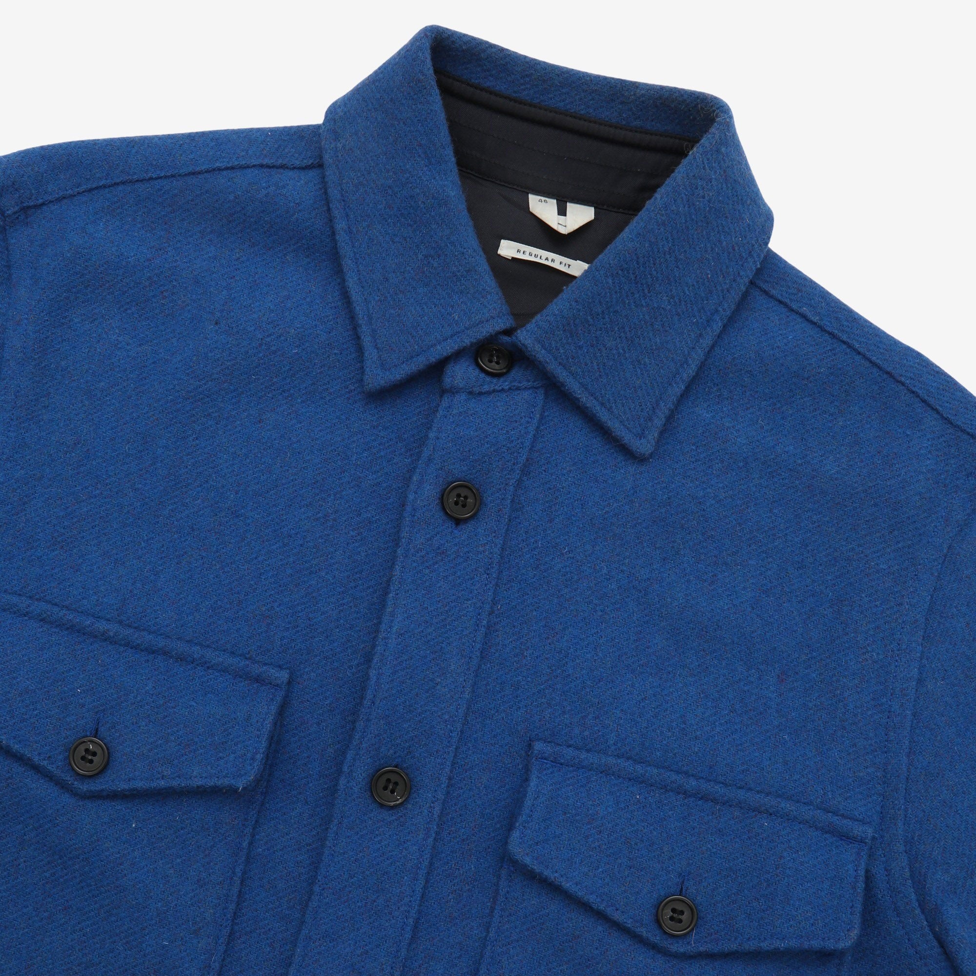 Double Wool Blend Shirt