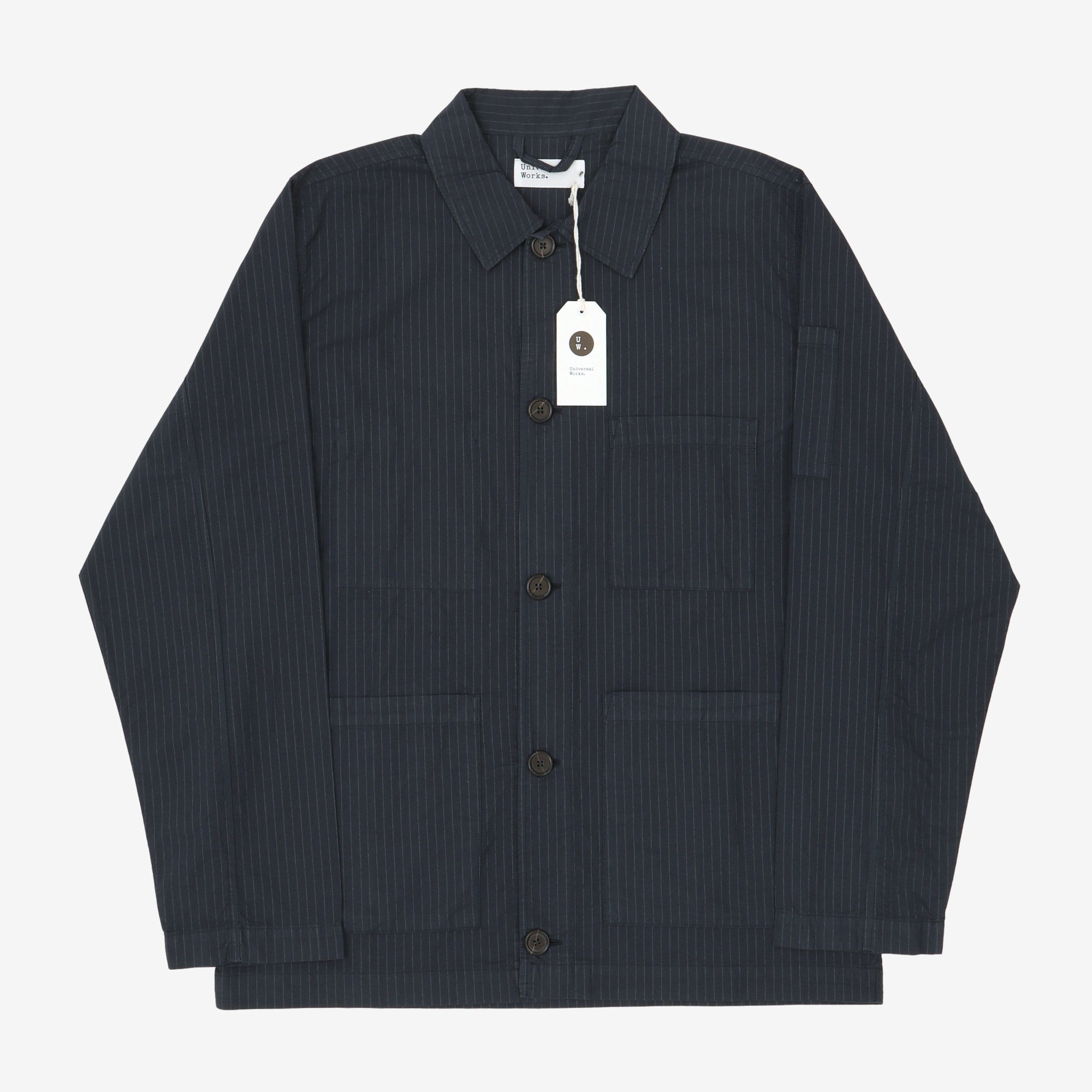 Nearly Pinstripe Coverall Jacket