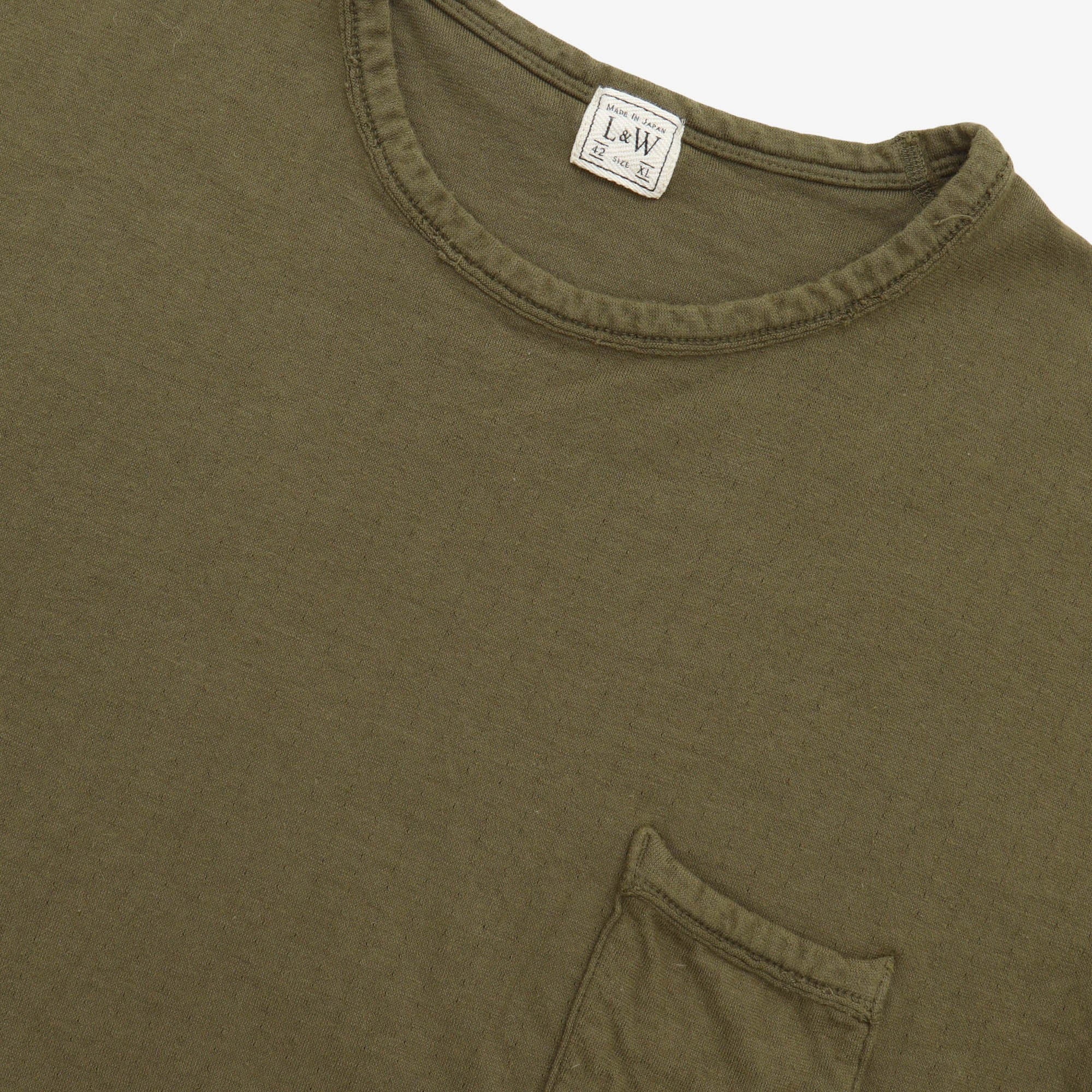 Rib Seam Pocket Tee