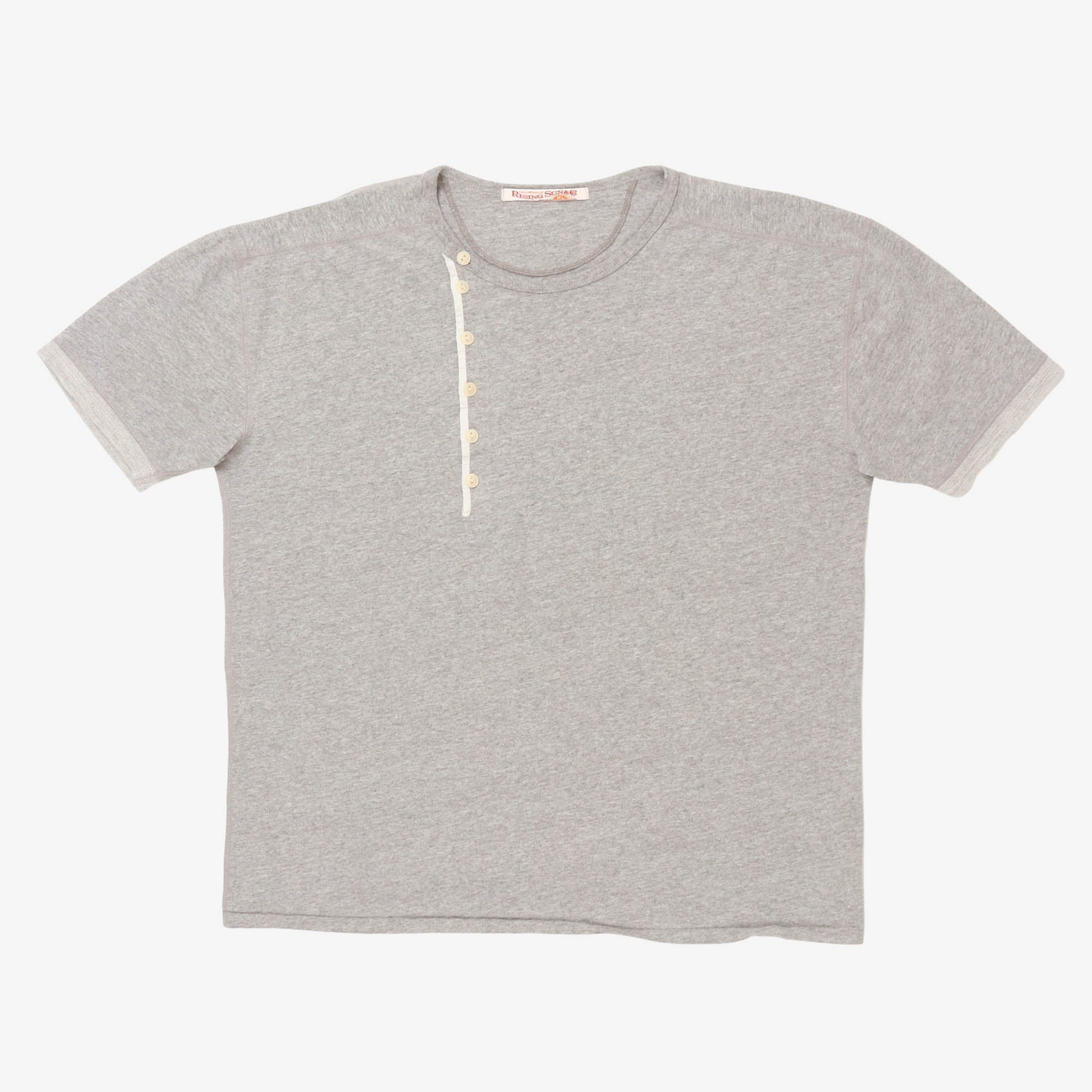 Asymmetric SS Henley Top