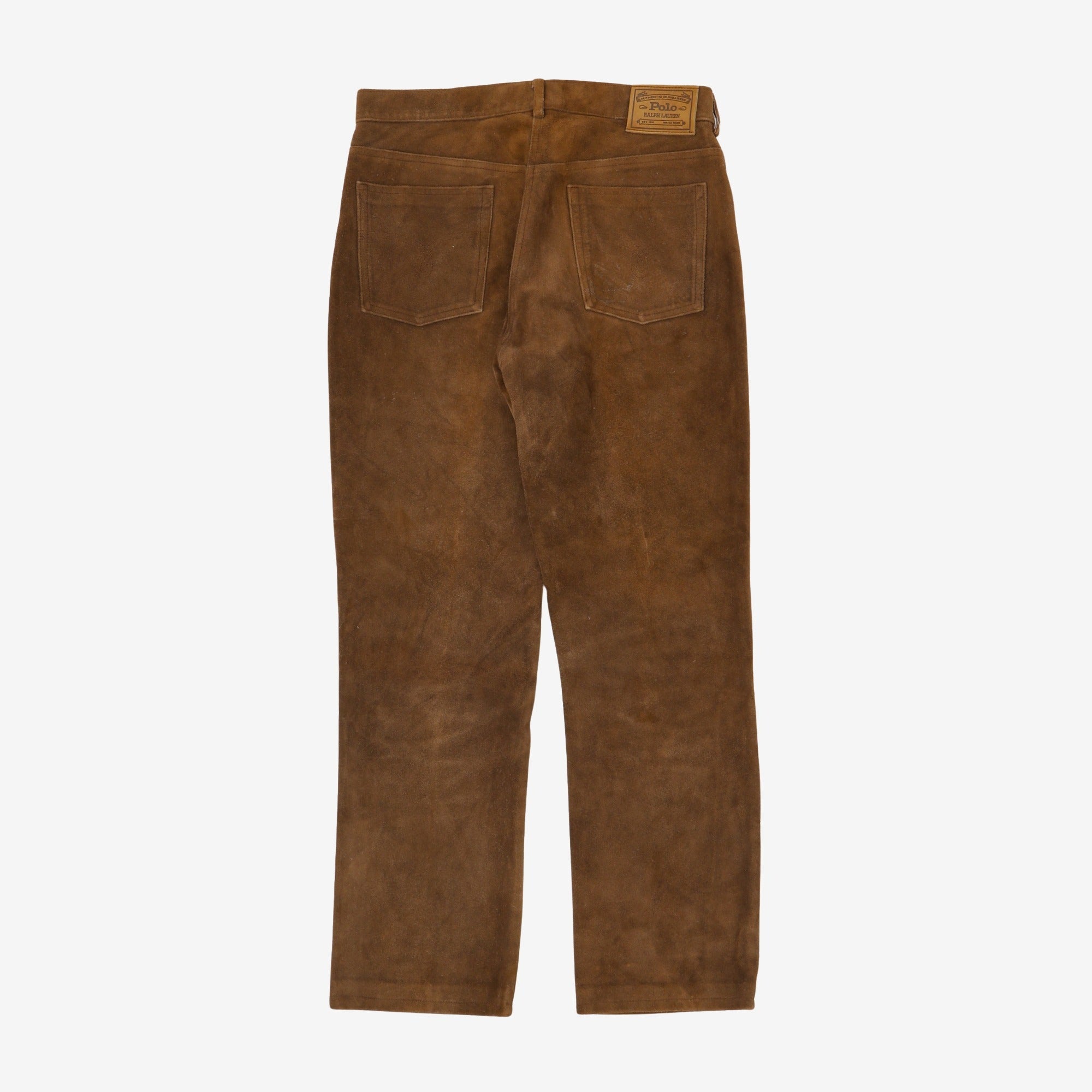 Suede Jeans
