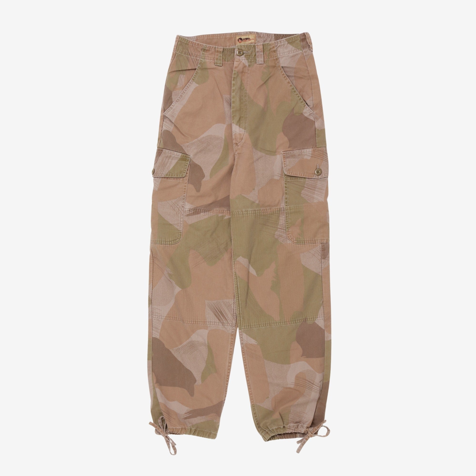 Lybro Piped Cargo Camo Pants