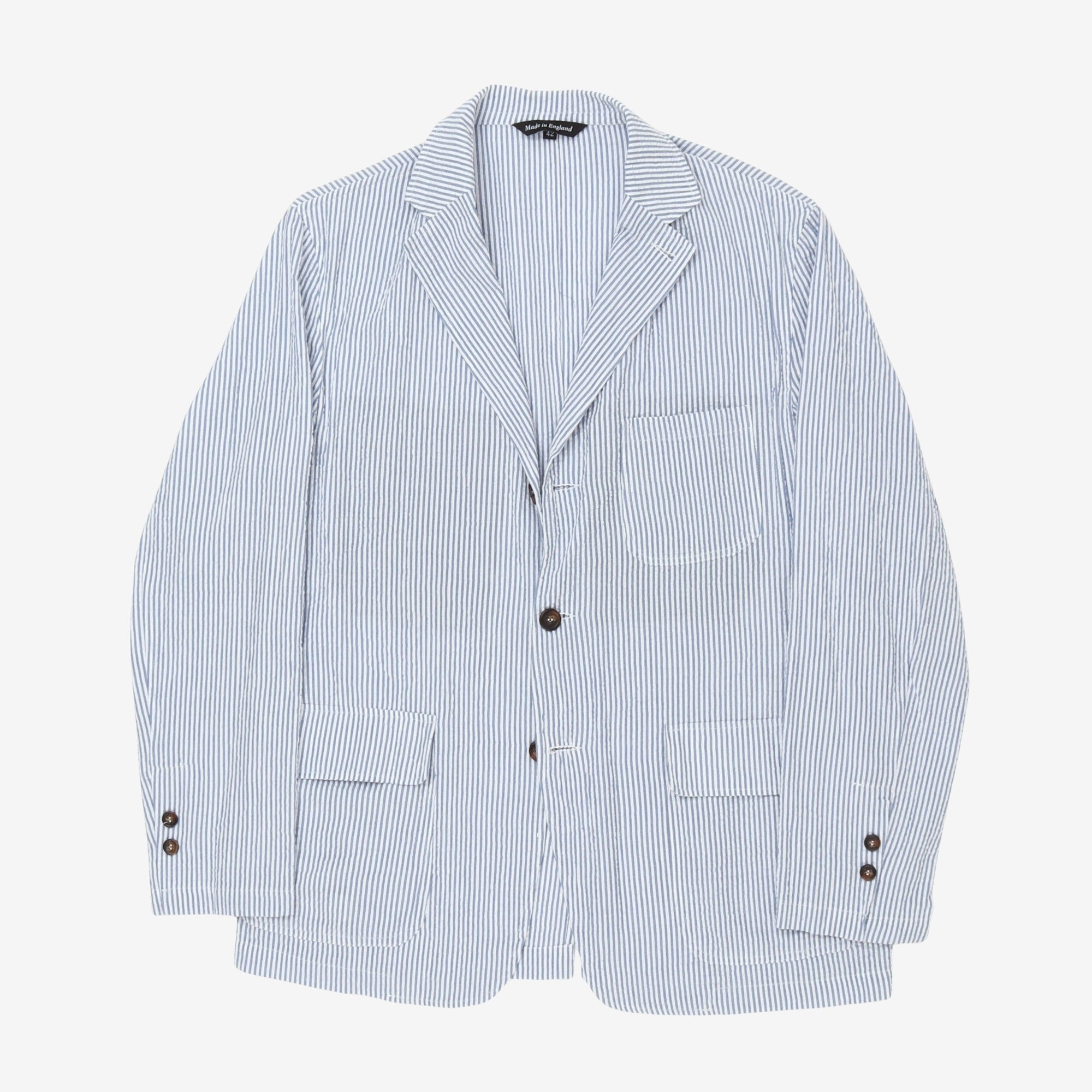 Seersucker Stripe Suit