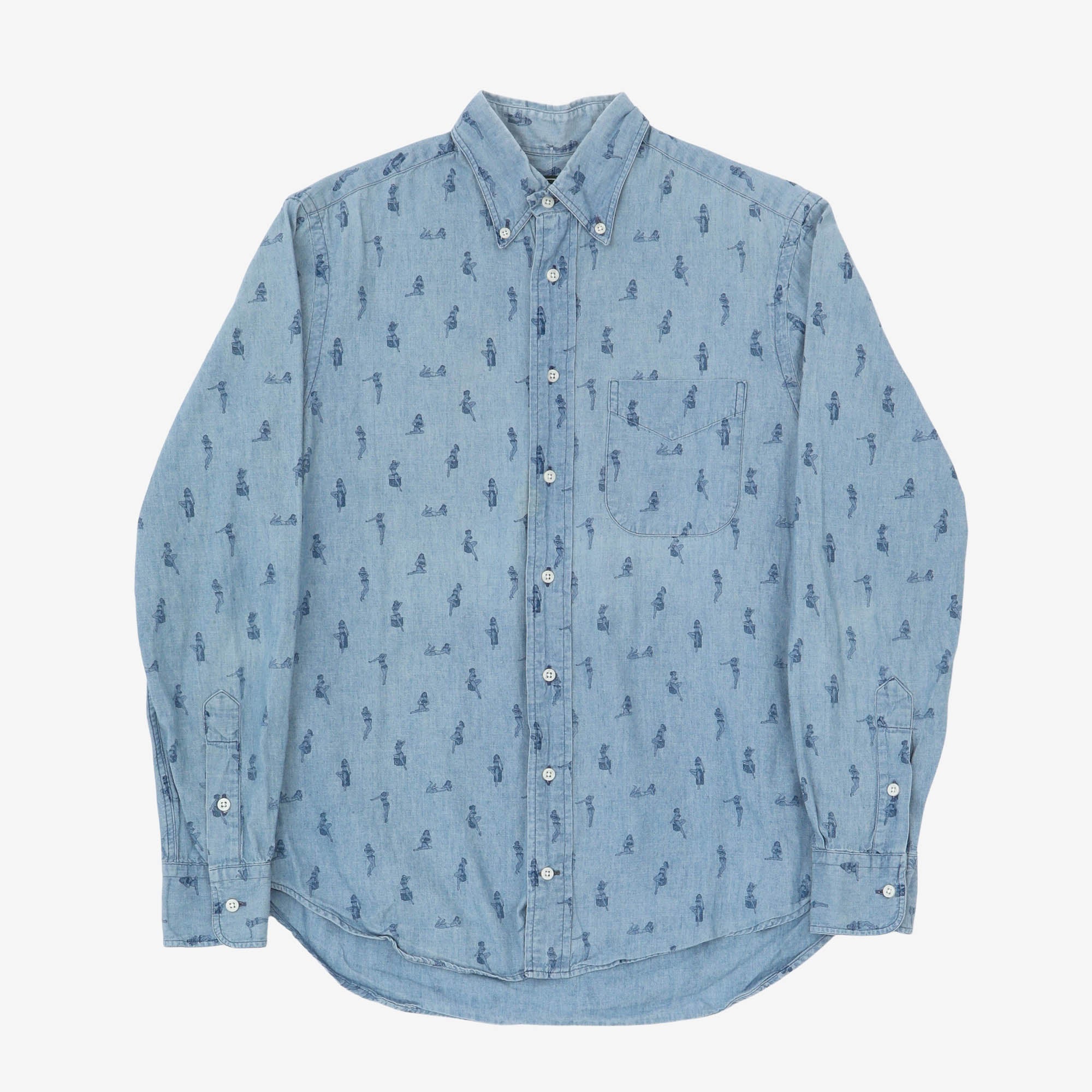 Chambray Pin-Up BD Shirt