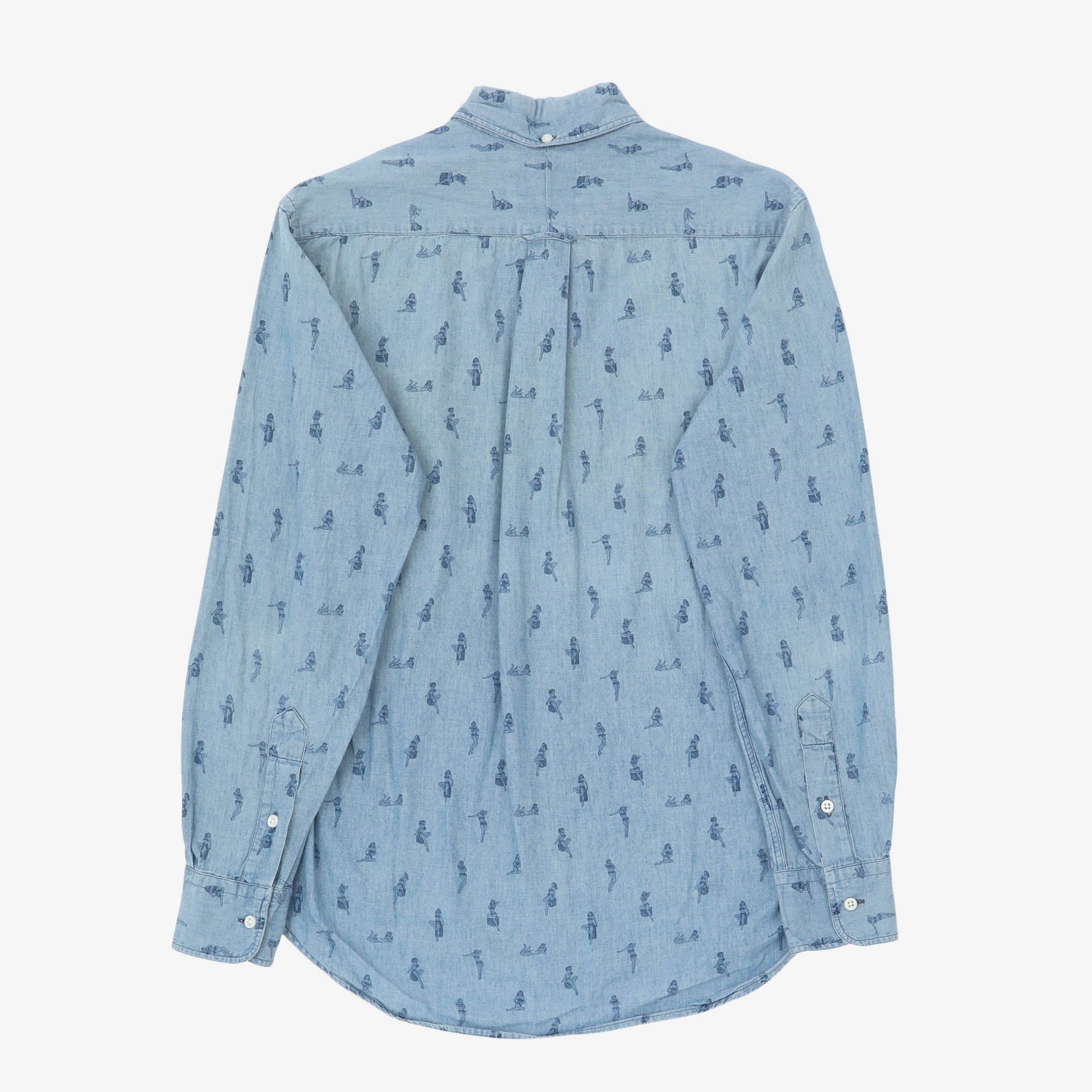 Chambray Pin-Up BD Shirt
