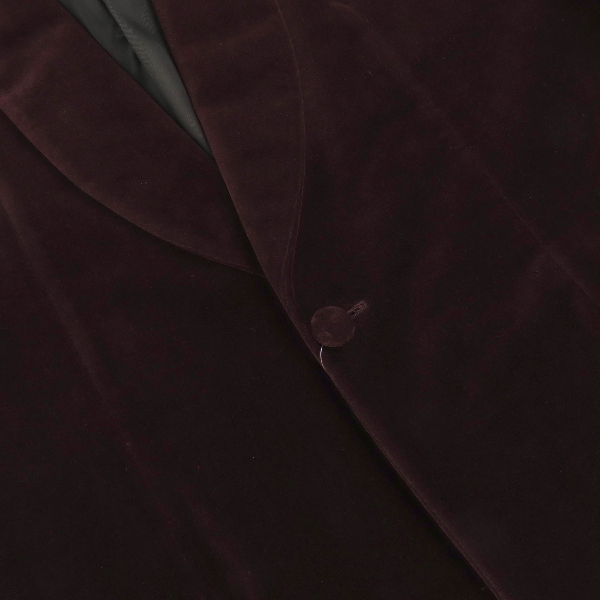 Velvet Smoking Jacket