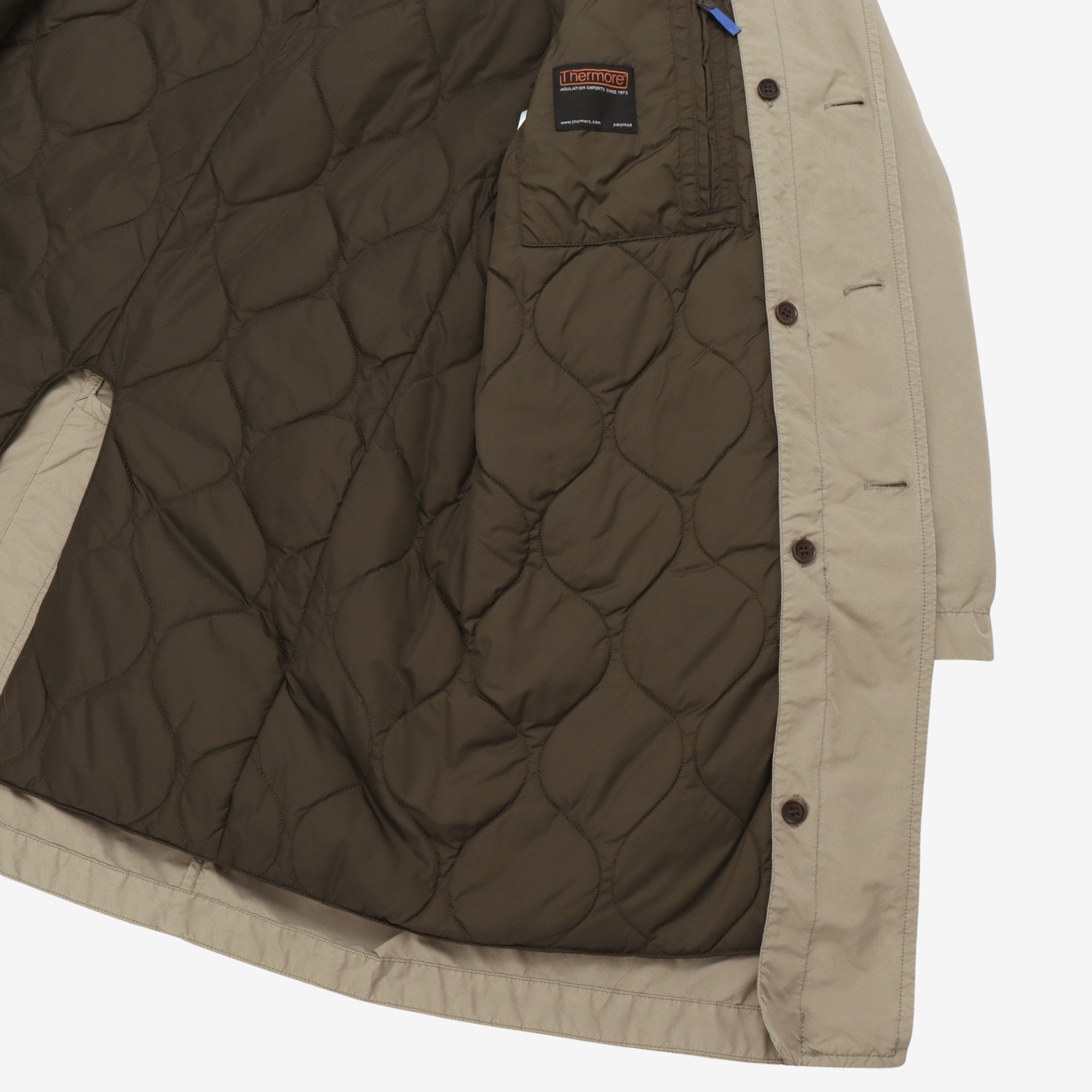 Padded Overcoat + Liner