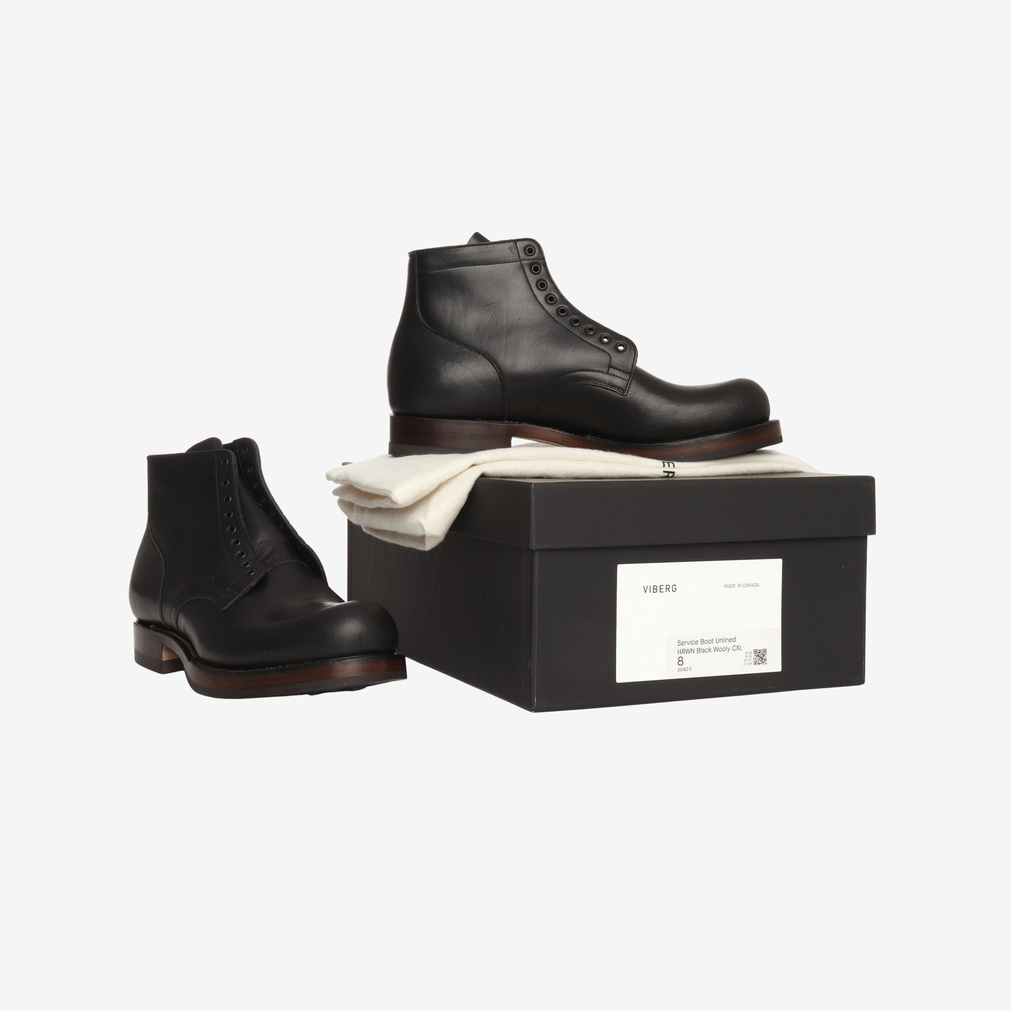 2040 Unlined Service Boots