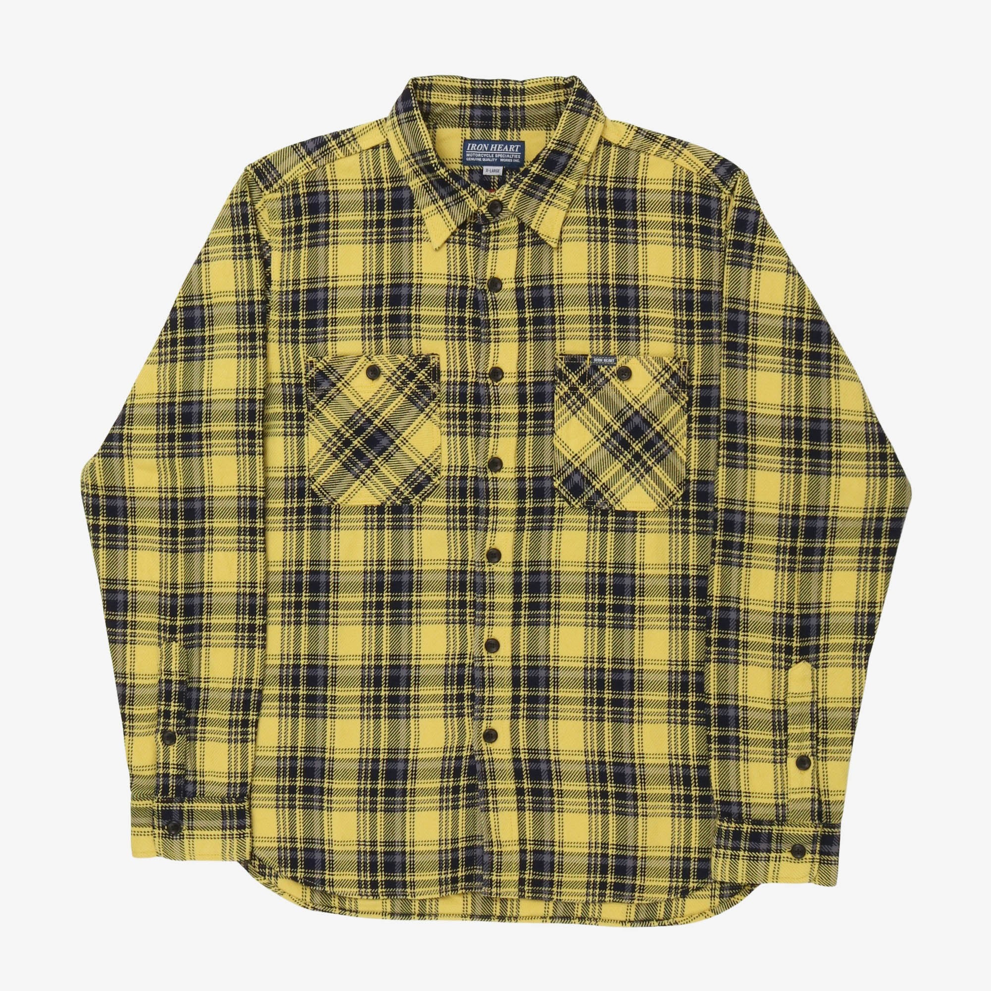9oz Check Flannel Work Shirt