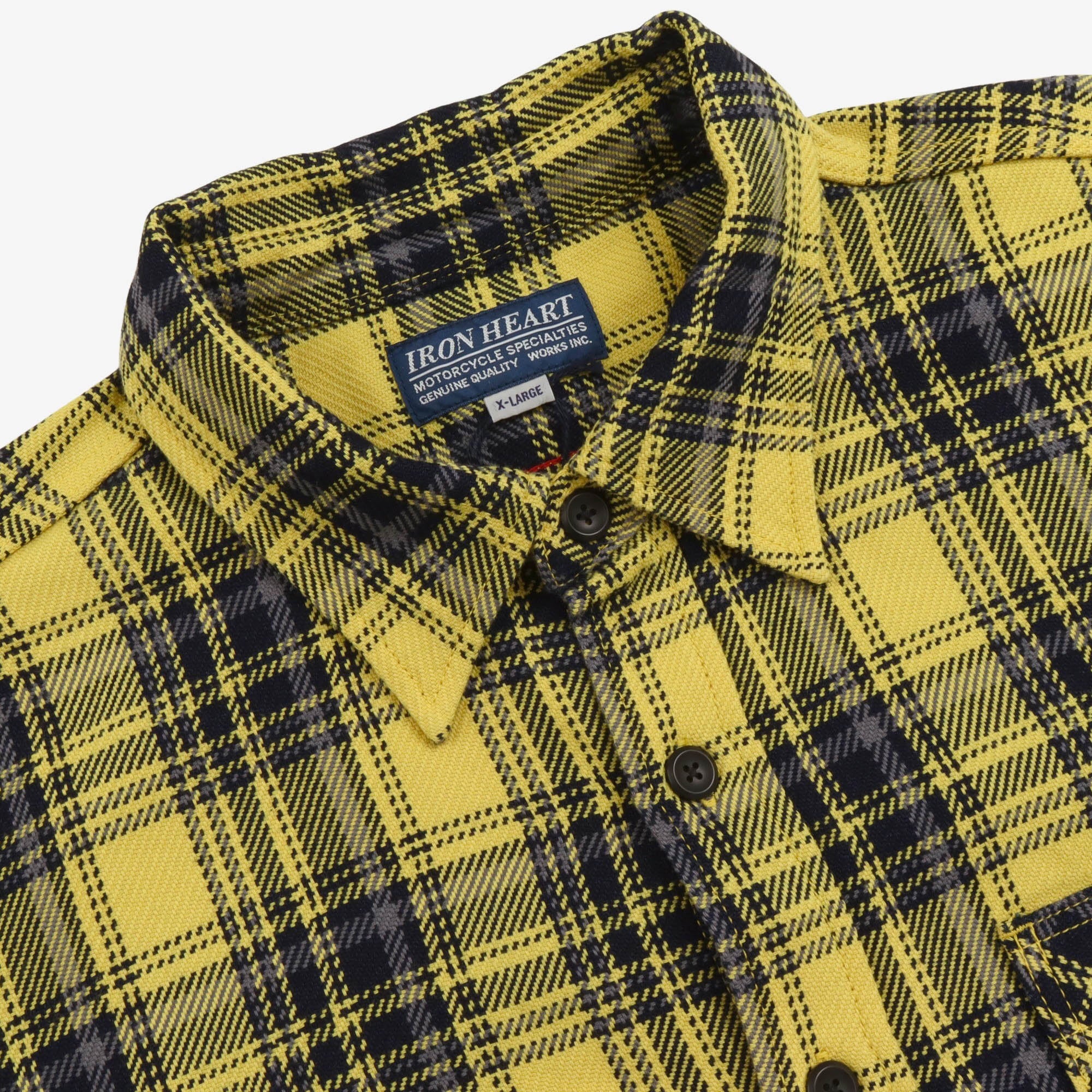 9oz Check Flannel Work Shirt