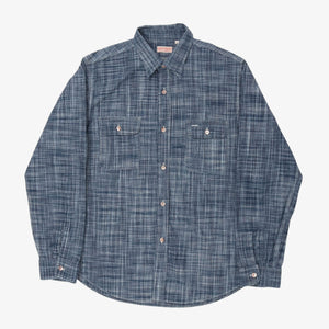 6.9oz Indigo Kasuri Shirt