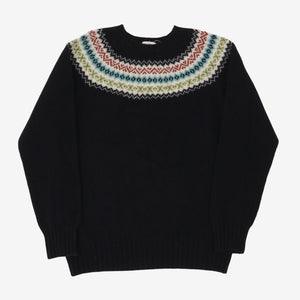 Paul Weller Fair Isle Yoke Sweater
