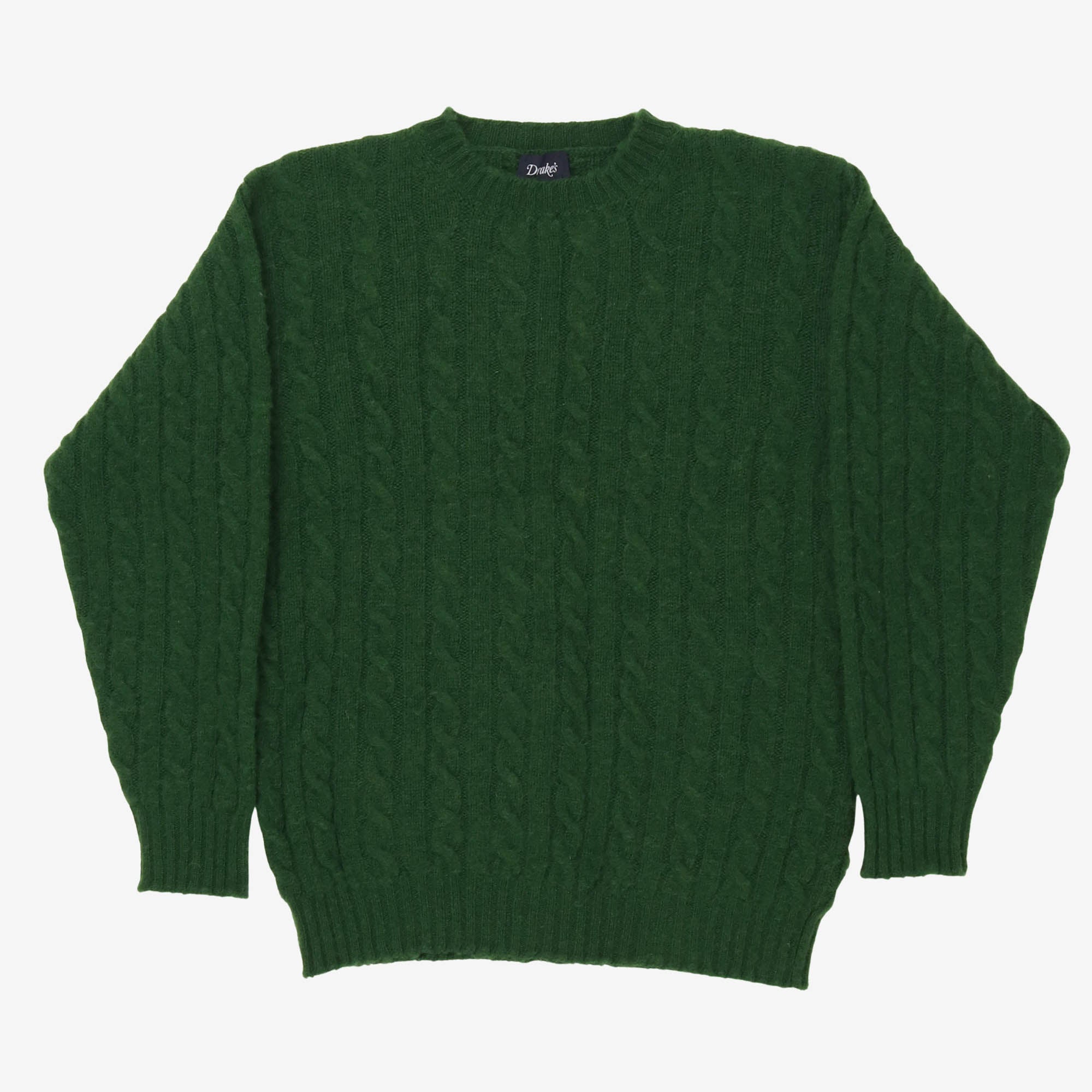 Cable Knit Wool Sweater
