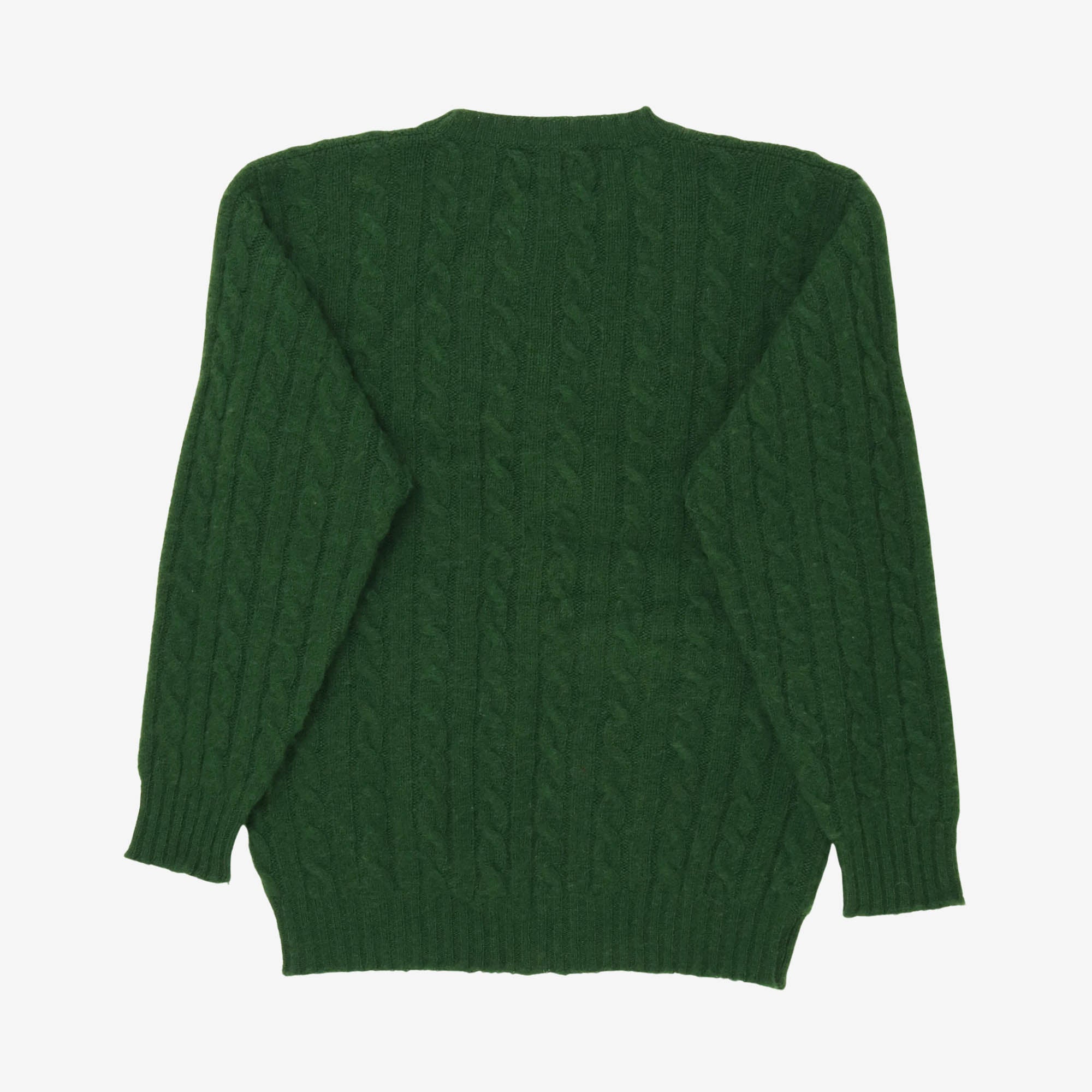 Cable Knit Wool Sweater