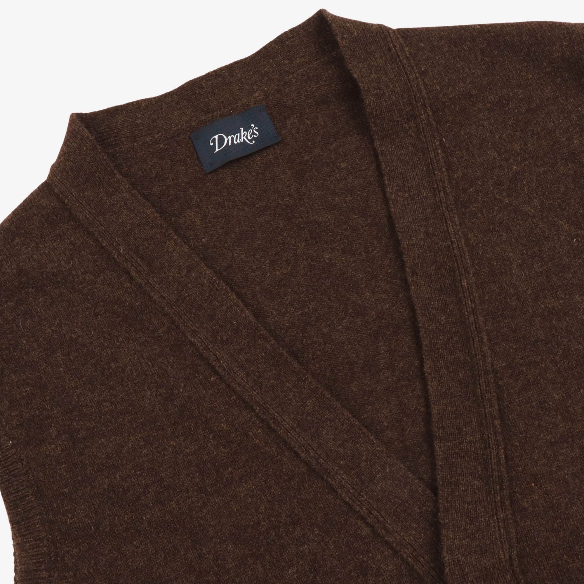 Wool Sleeveless Cardigan