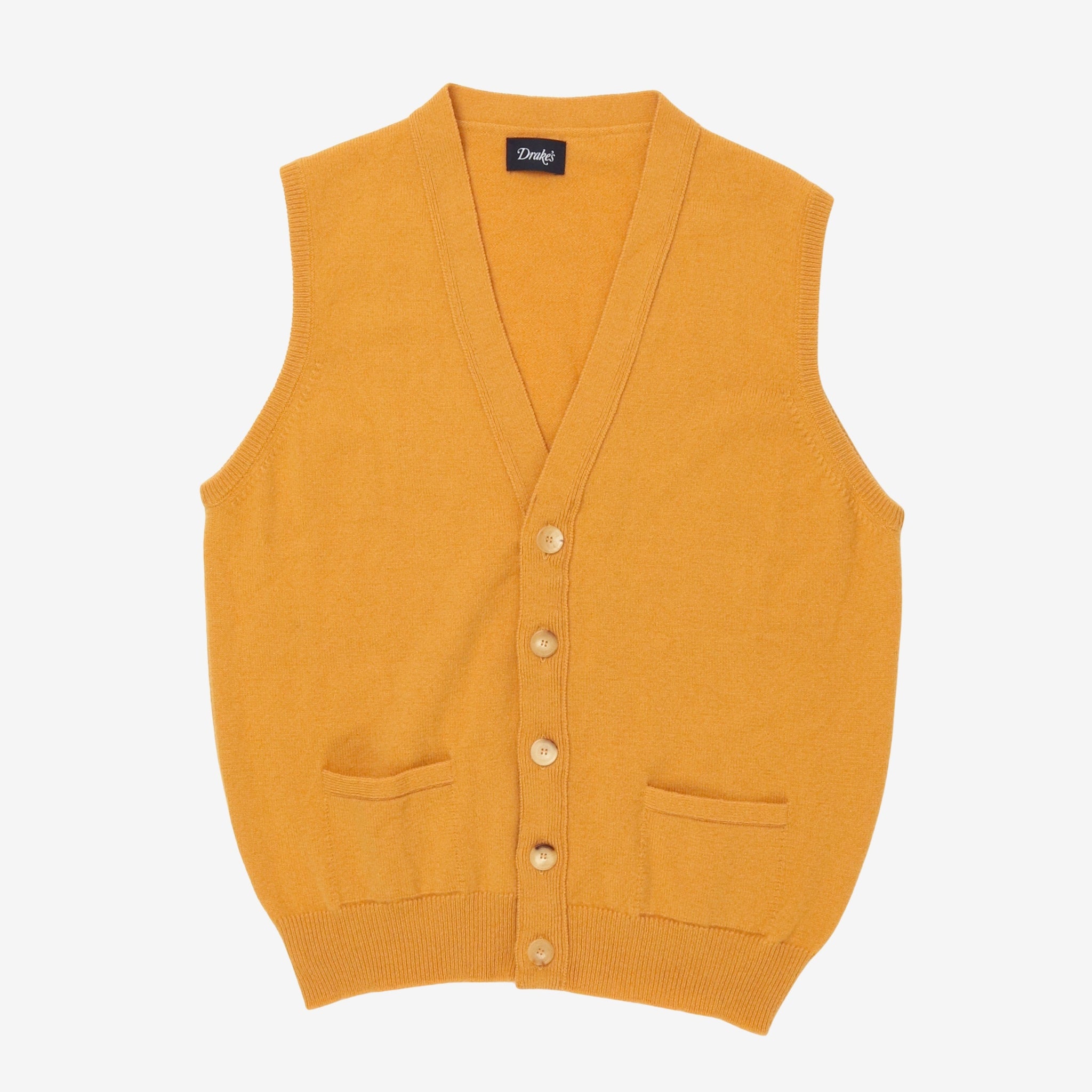 Wool Sleeveless Cardigan