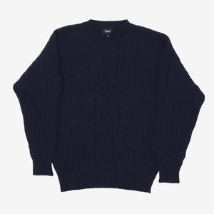 Cable Knit Wool Sweater