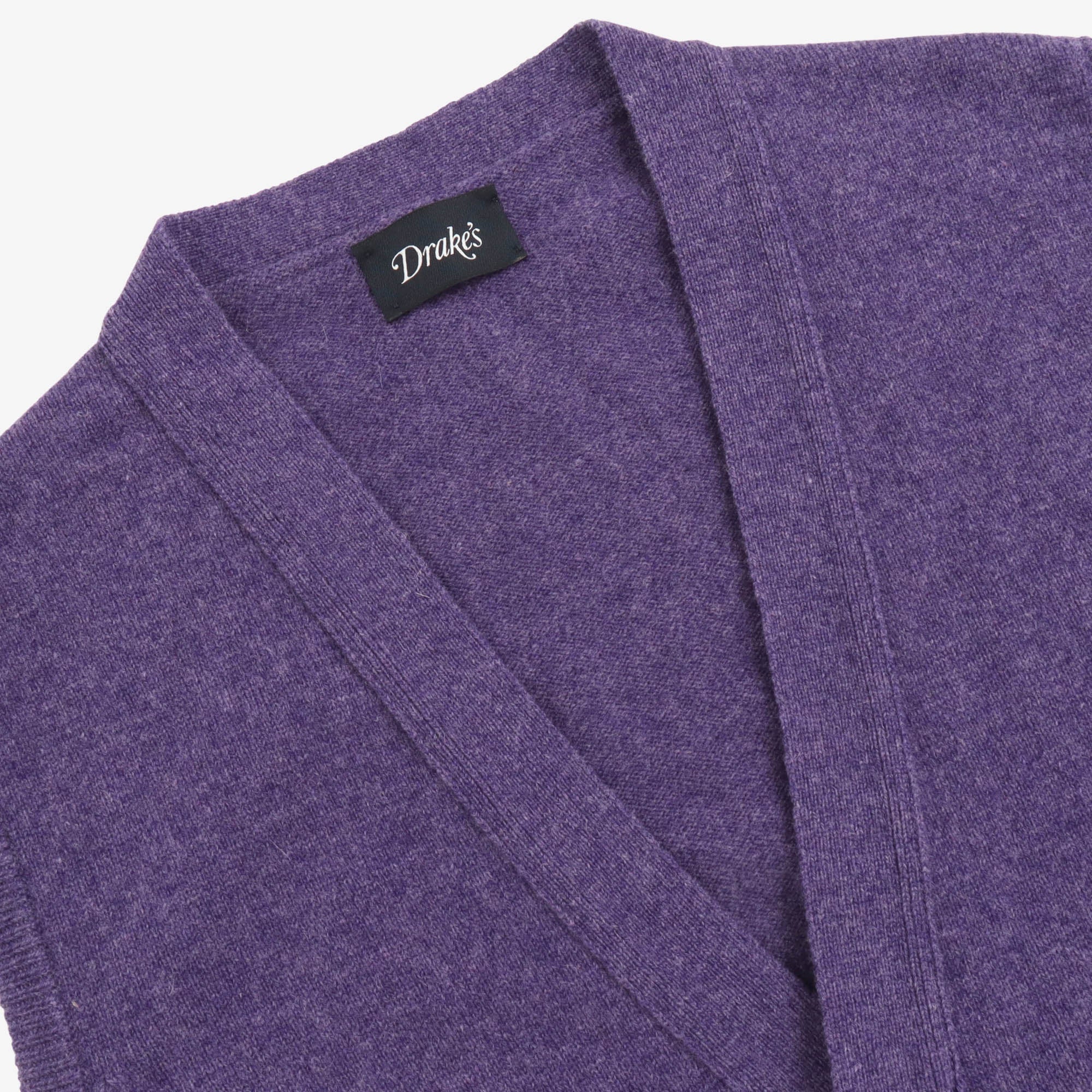 Wool Sleeveless Cardigan