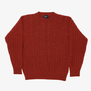 Cable Knit Wool Sweater