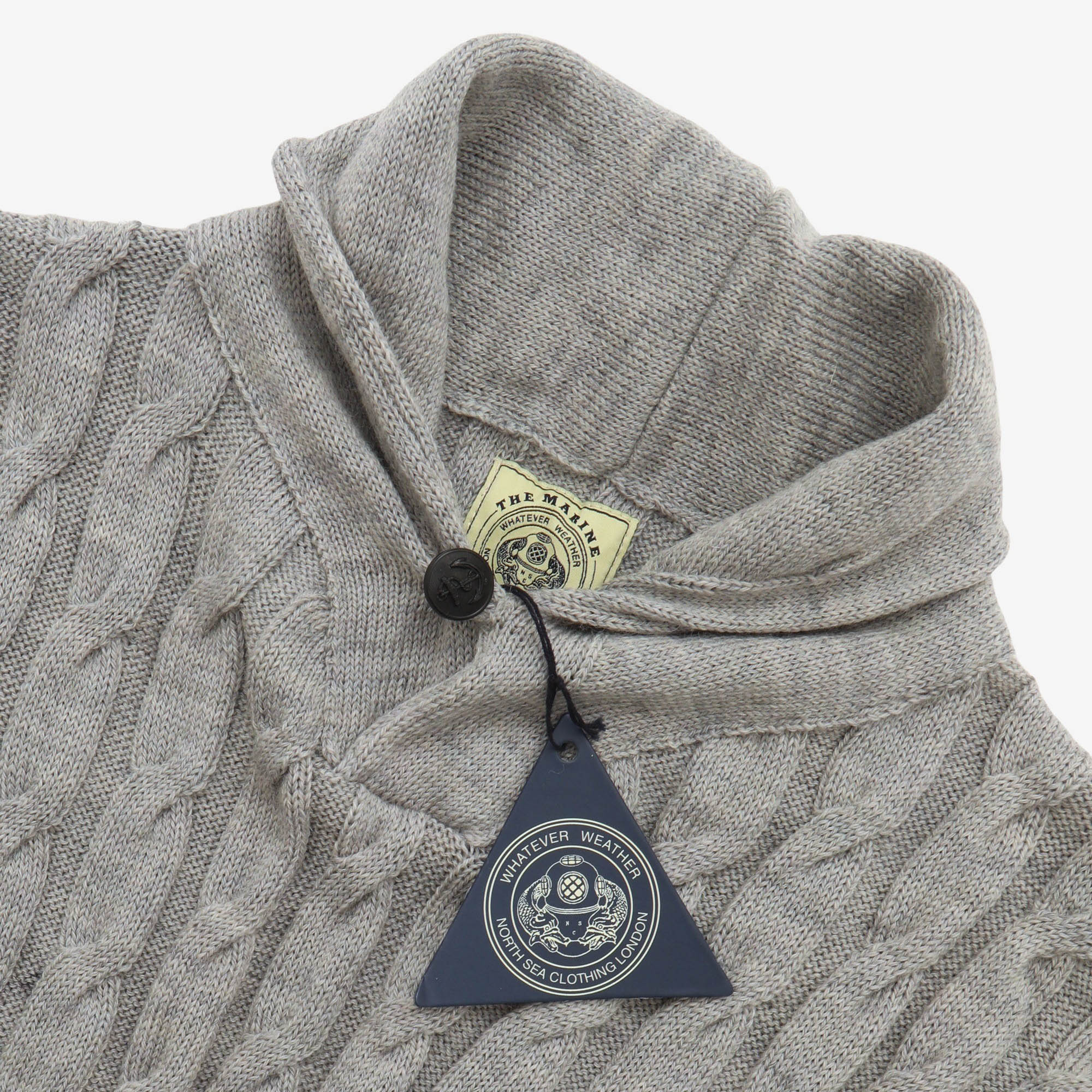 The Marine Cable Knit Sweater