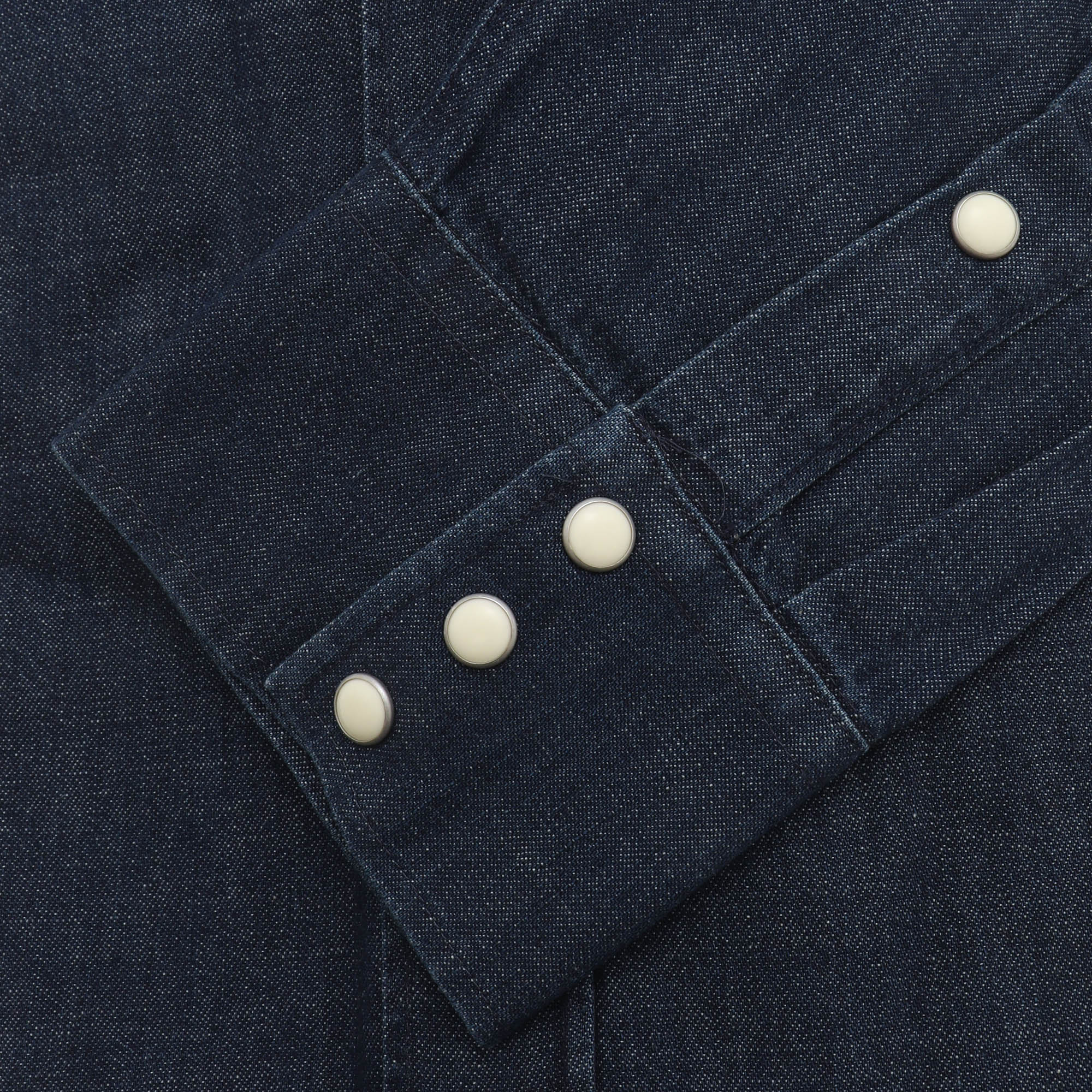Indigo Denim Pearlsnap Shirt