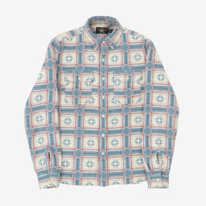 Brushed Jacquard Work Shirt