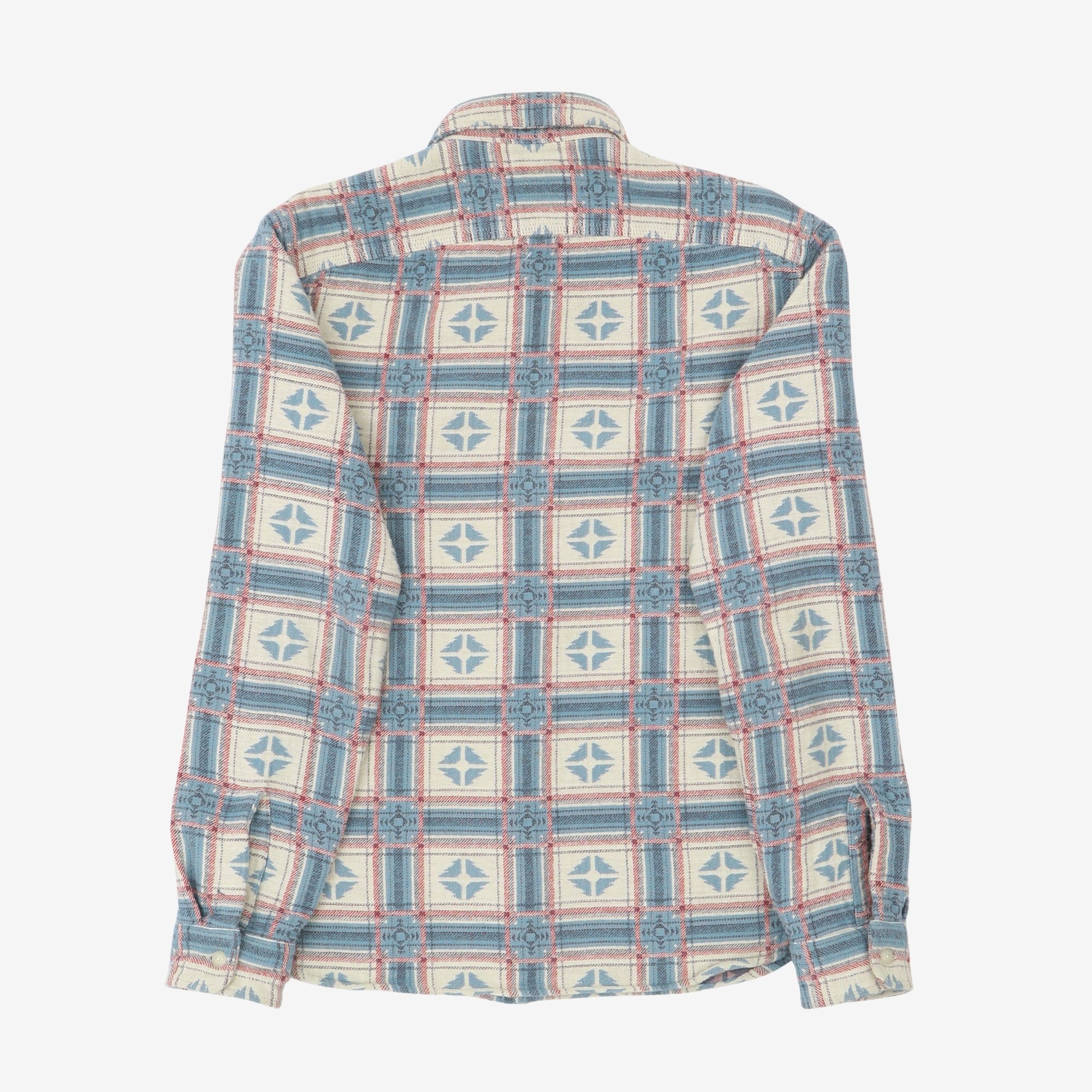 Brushed Jacquard Work Shirt