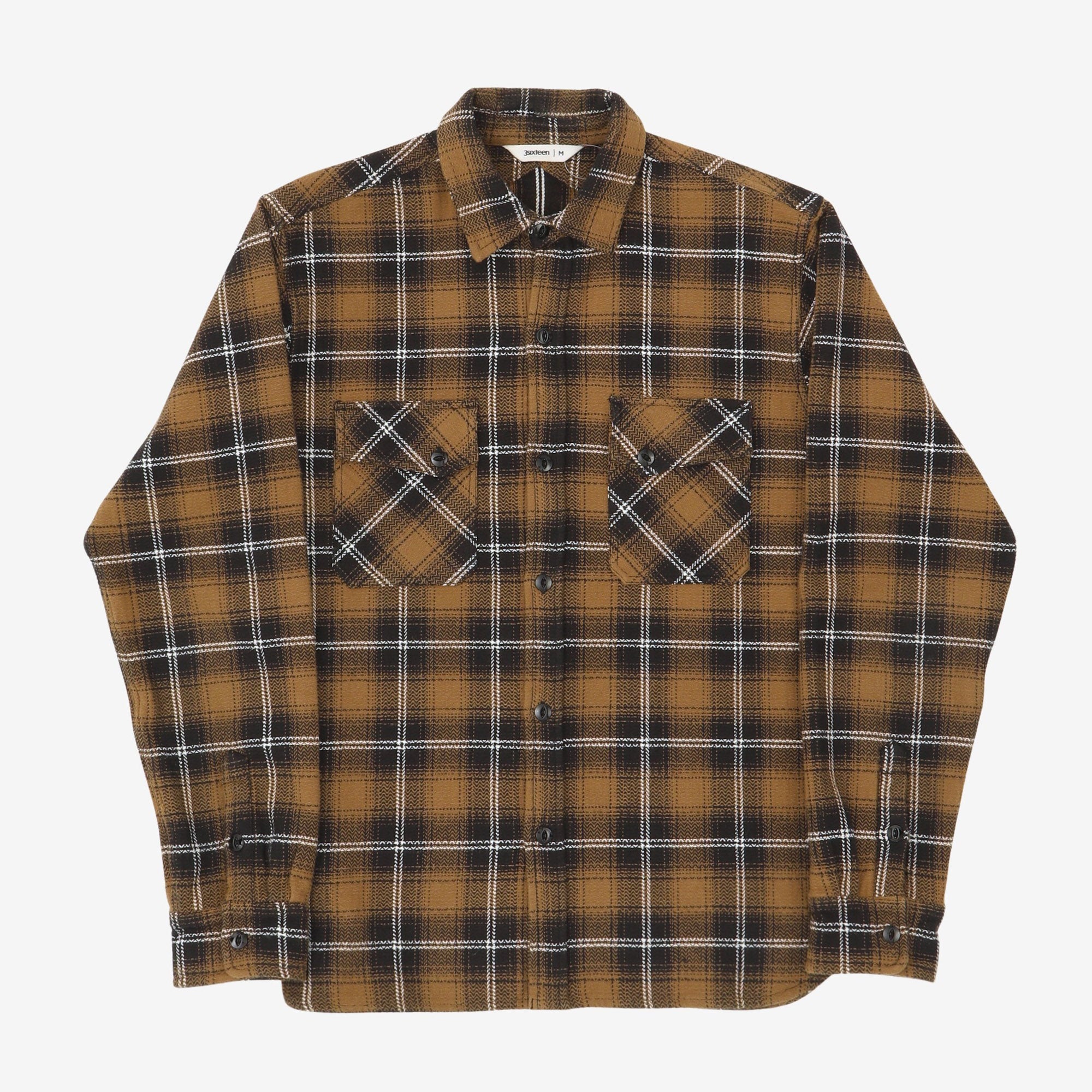 Crosscut Flannel Shirt