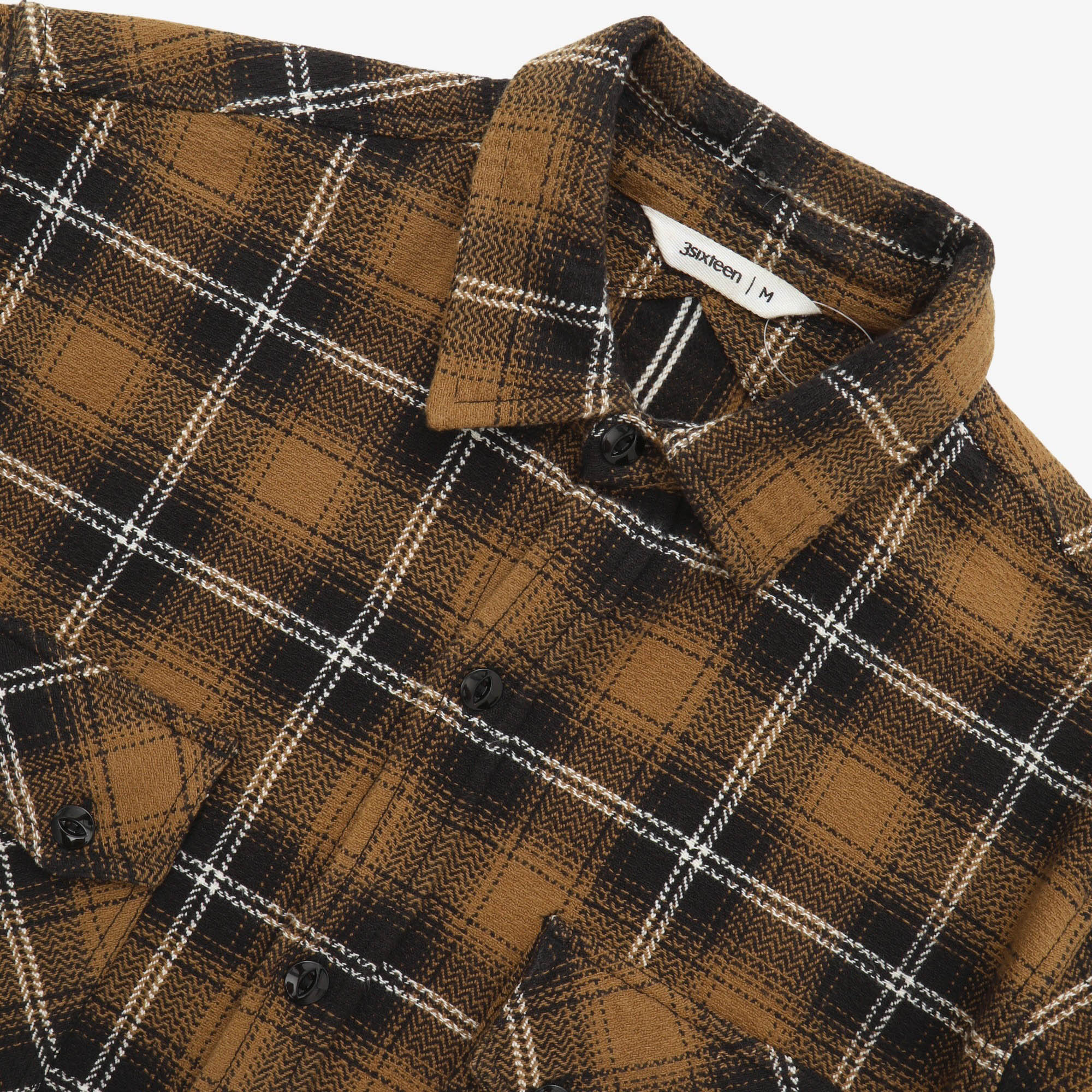 Crosscut Flannel Shirt