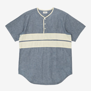 Chambray PO Stripe Summer Shirt