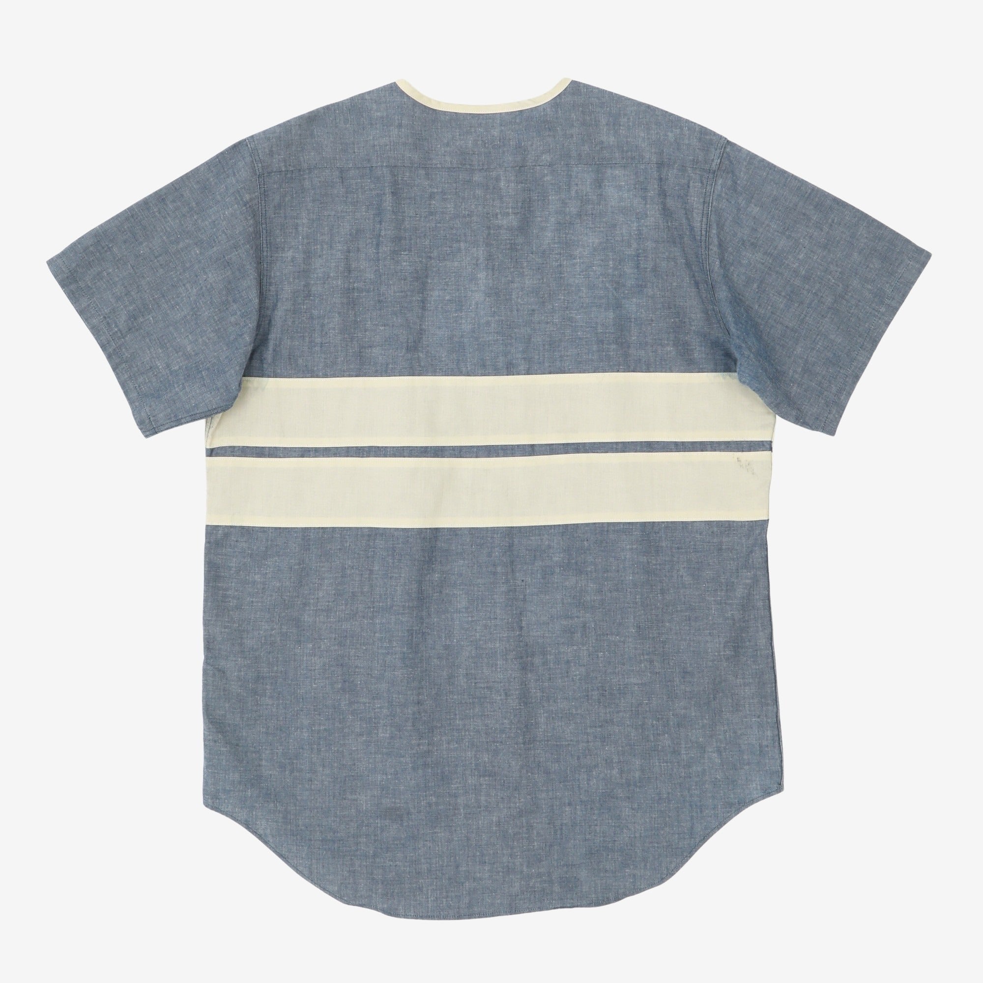 Chambray PO Stripe Summer Shirt
