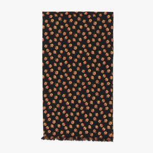 Floral Wool Scarf