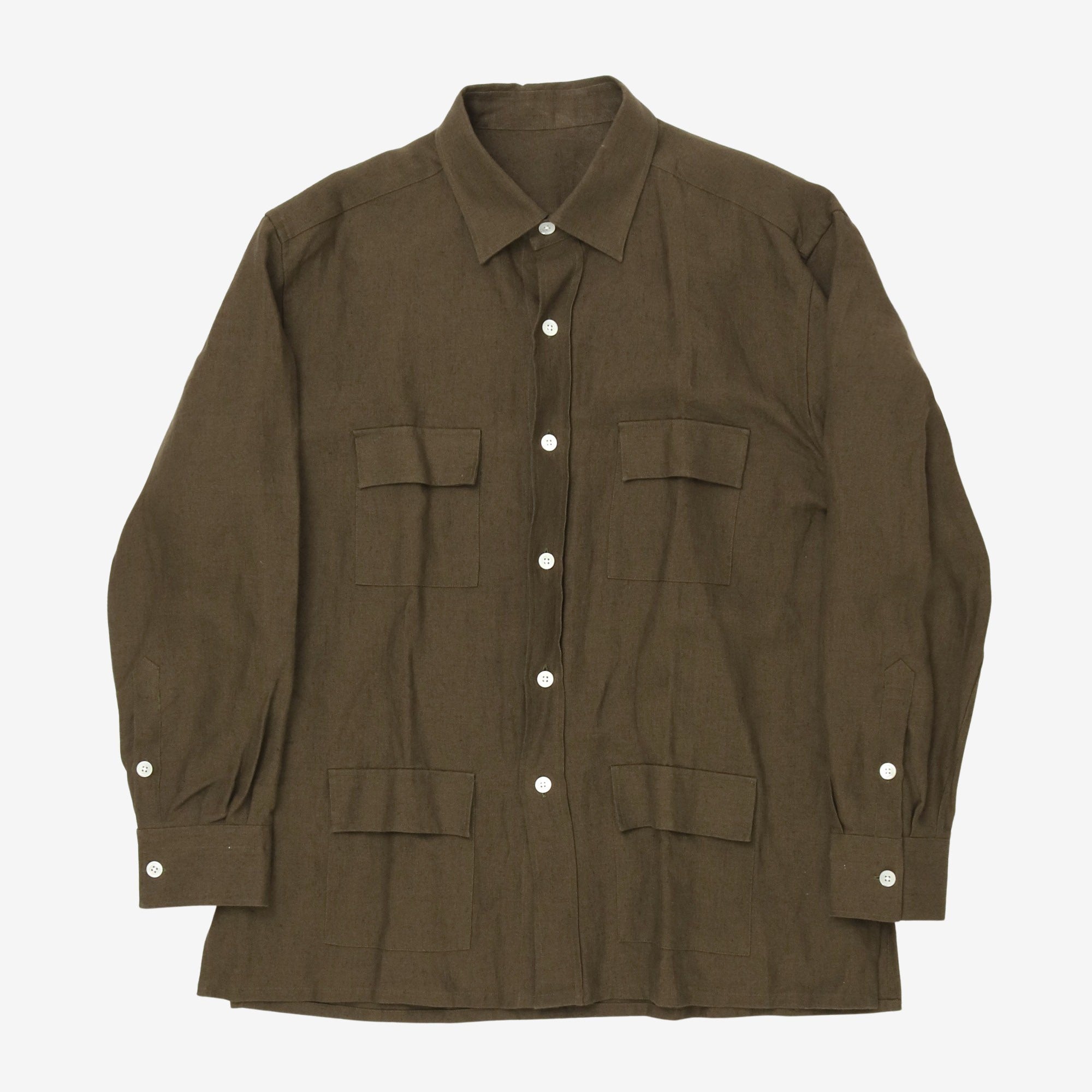 Linen Safari Jacket