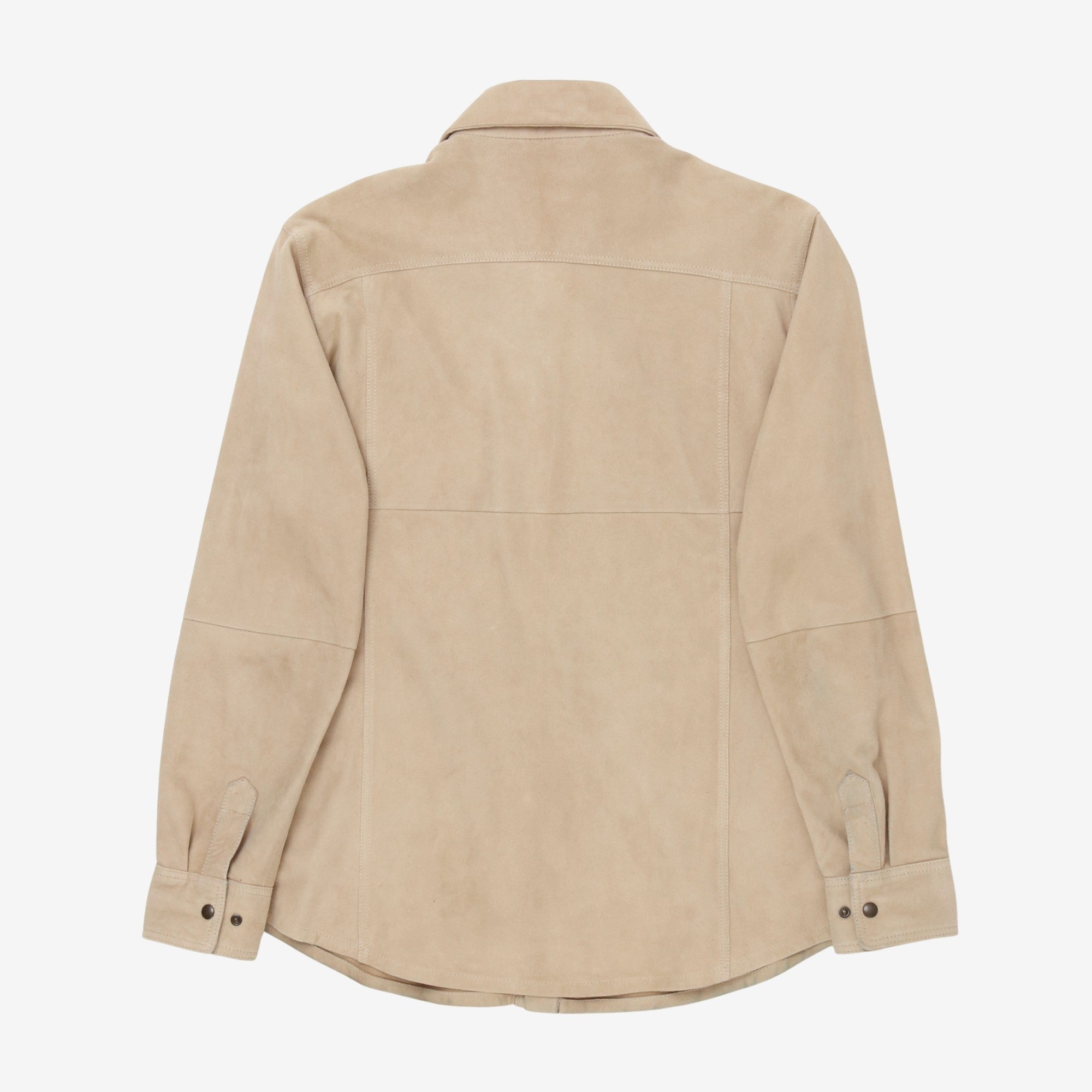Suede Shirt Jacket
