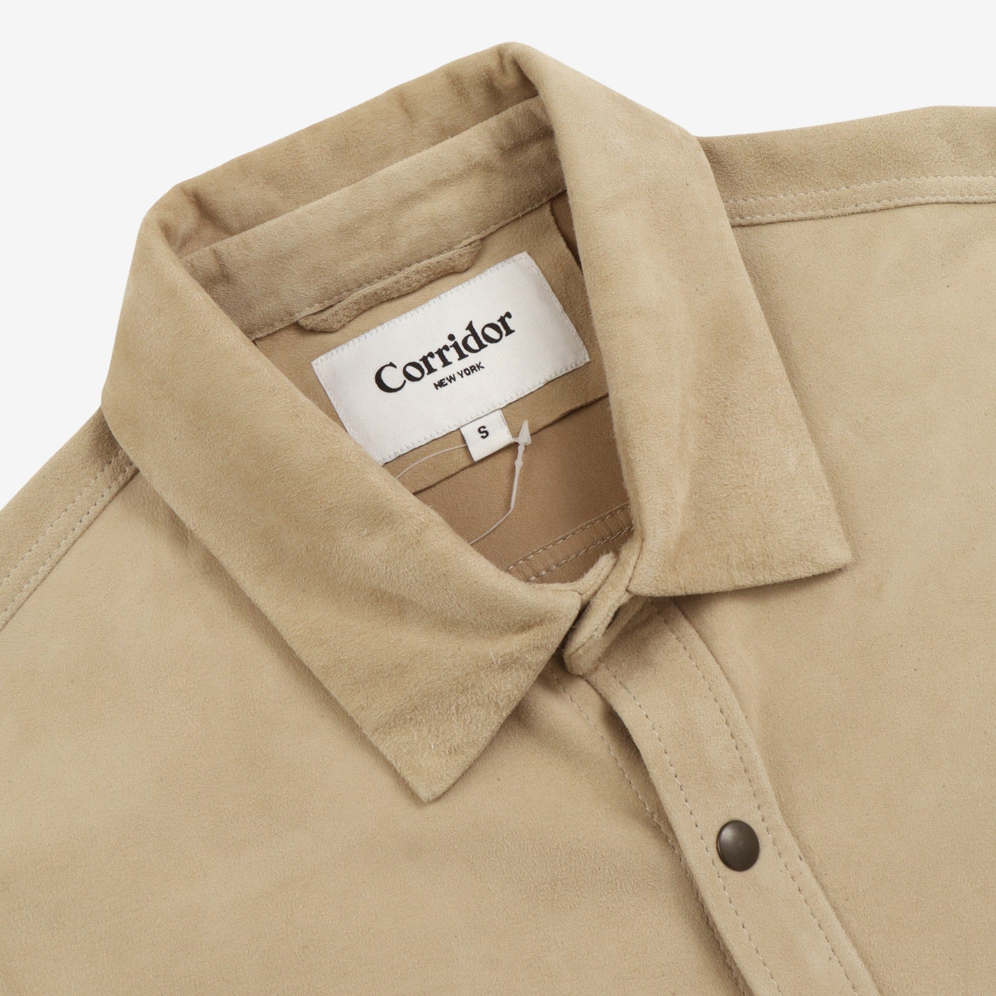 Suede Shirt Jacket