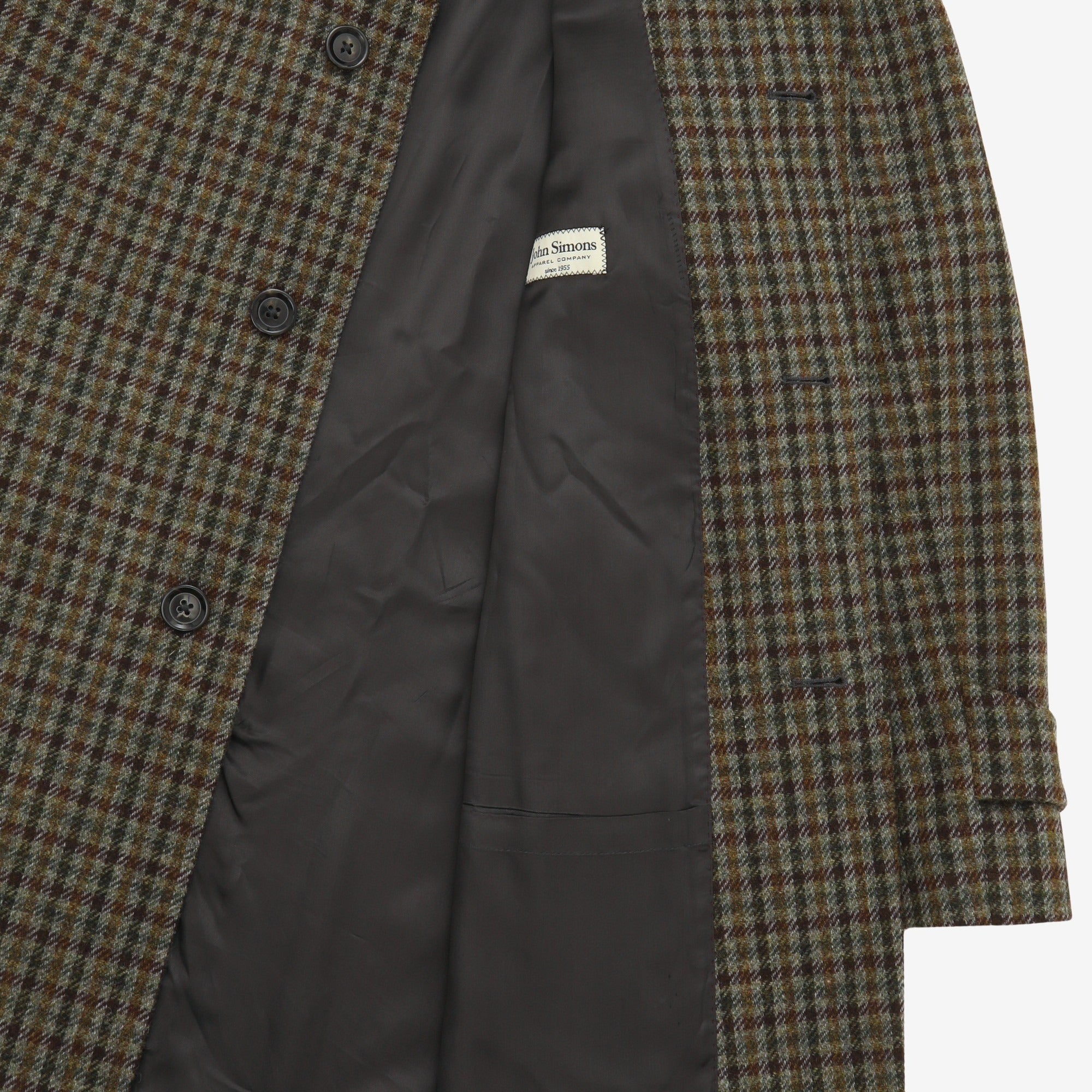 The Modernist Tweed Overcoat