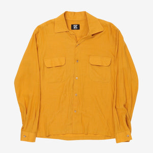 Ochre Cuban Collar Shirt