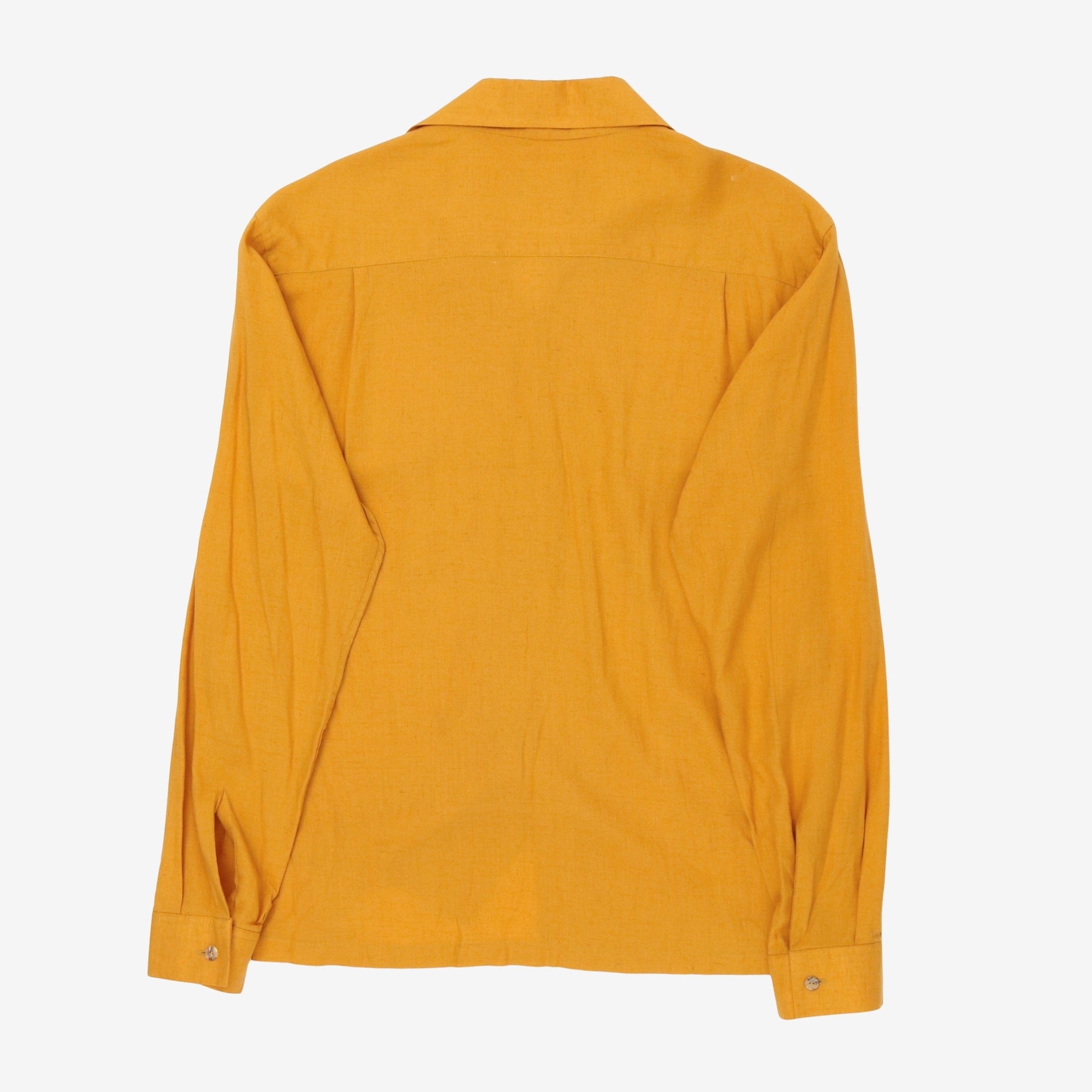 Ochre Cuban Collar Shirt